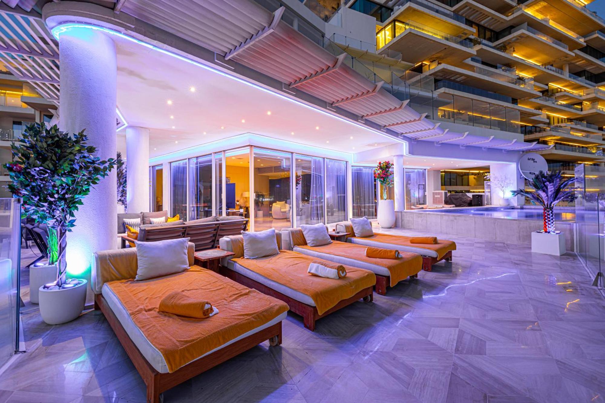 Five Palm And - Luxury Penthouse Full Sea Marina View & Private Pool Apartment