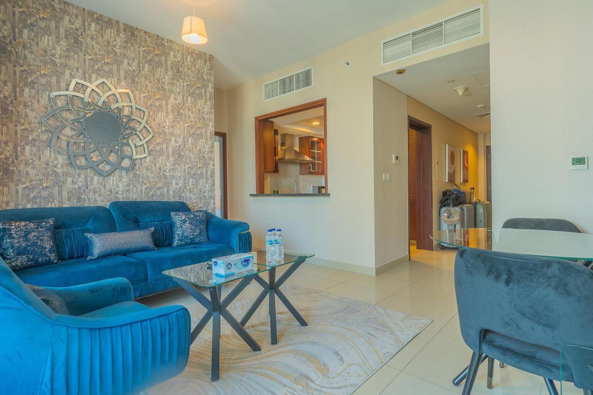 Daire Bellavista - High Floor - 1br 29 Boulevard - Burj Khalifa & Fountain View *
