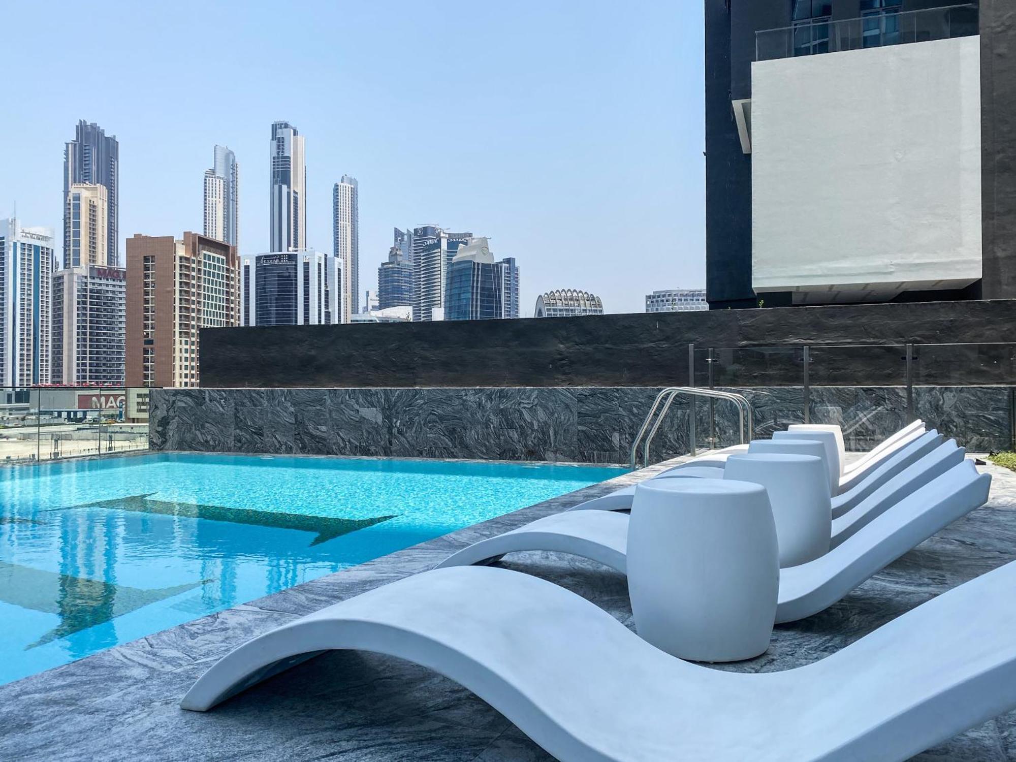 Apartment Easygo - Binghatti Canal Burj Khalifa View 1 Bedroom Dubai