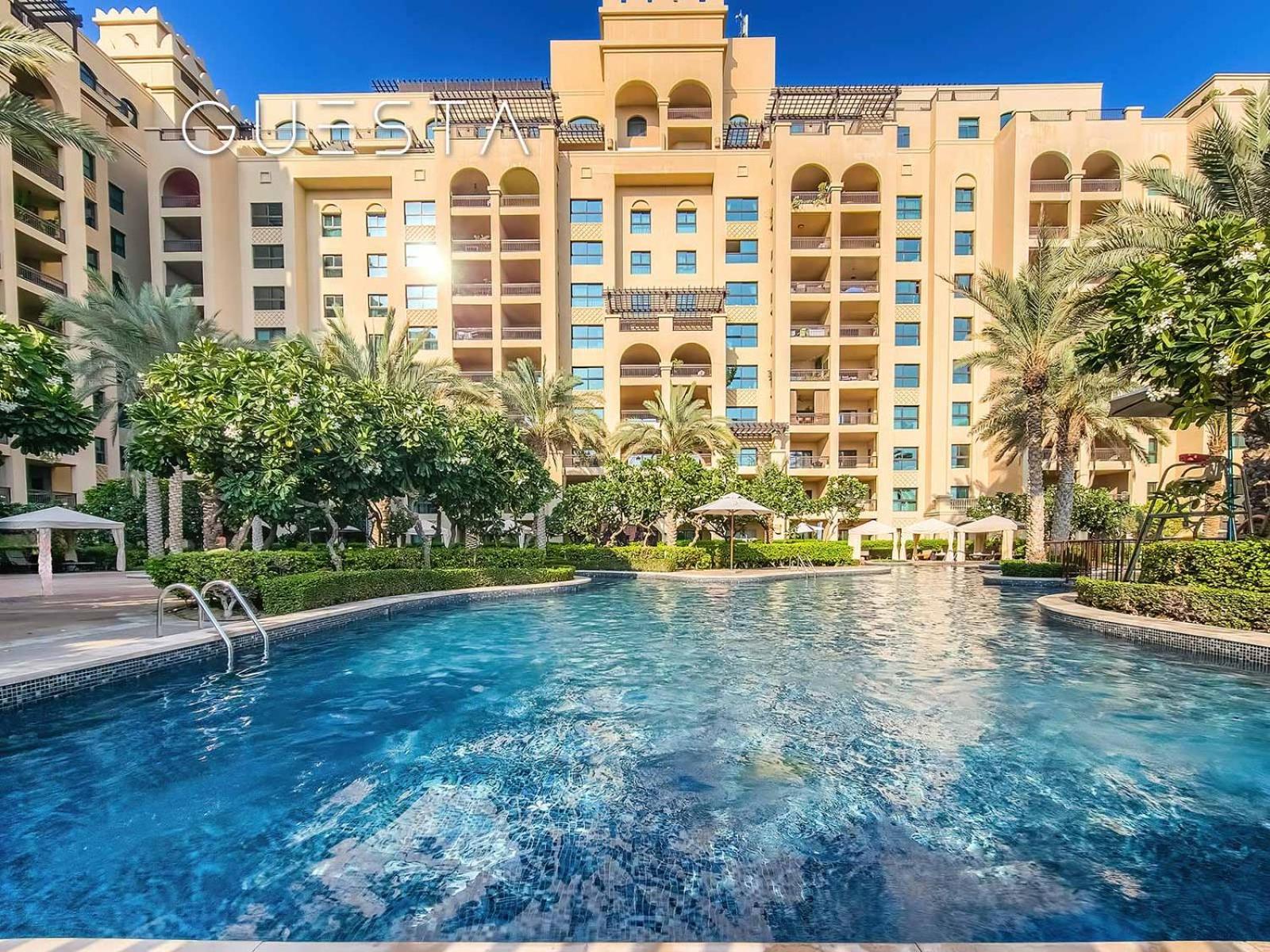 Daire Fairmont The Palm, Free Access To And Pools Dubai