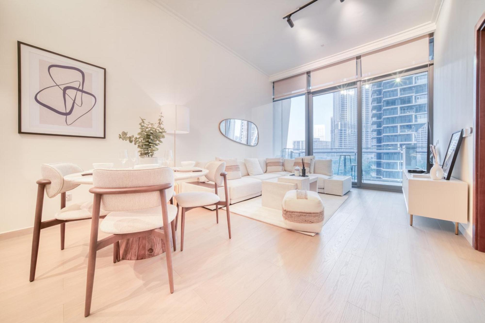 Burj Vista, Downtown - Burj Khalifa View - Mint Apartment Dubai