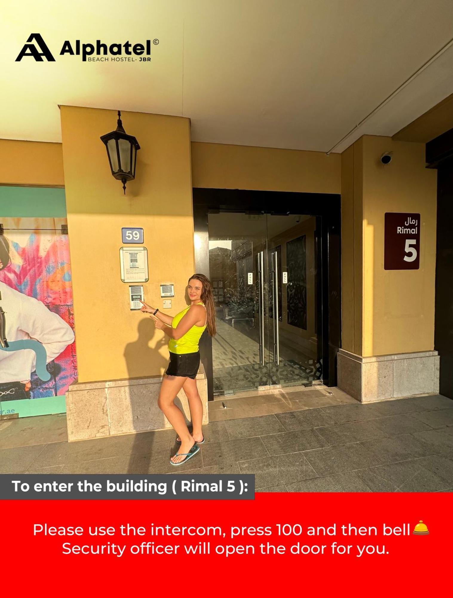 Alphatel Beach Jbr Hostel Dubai