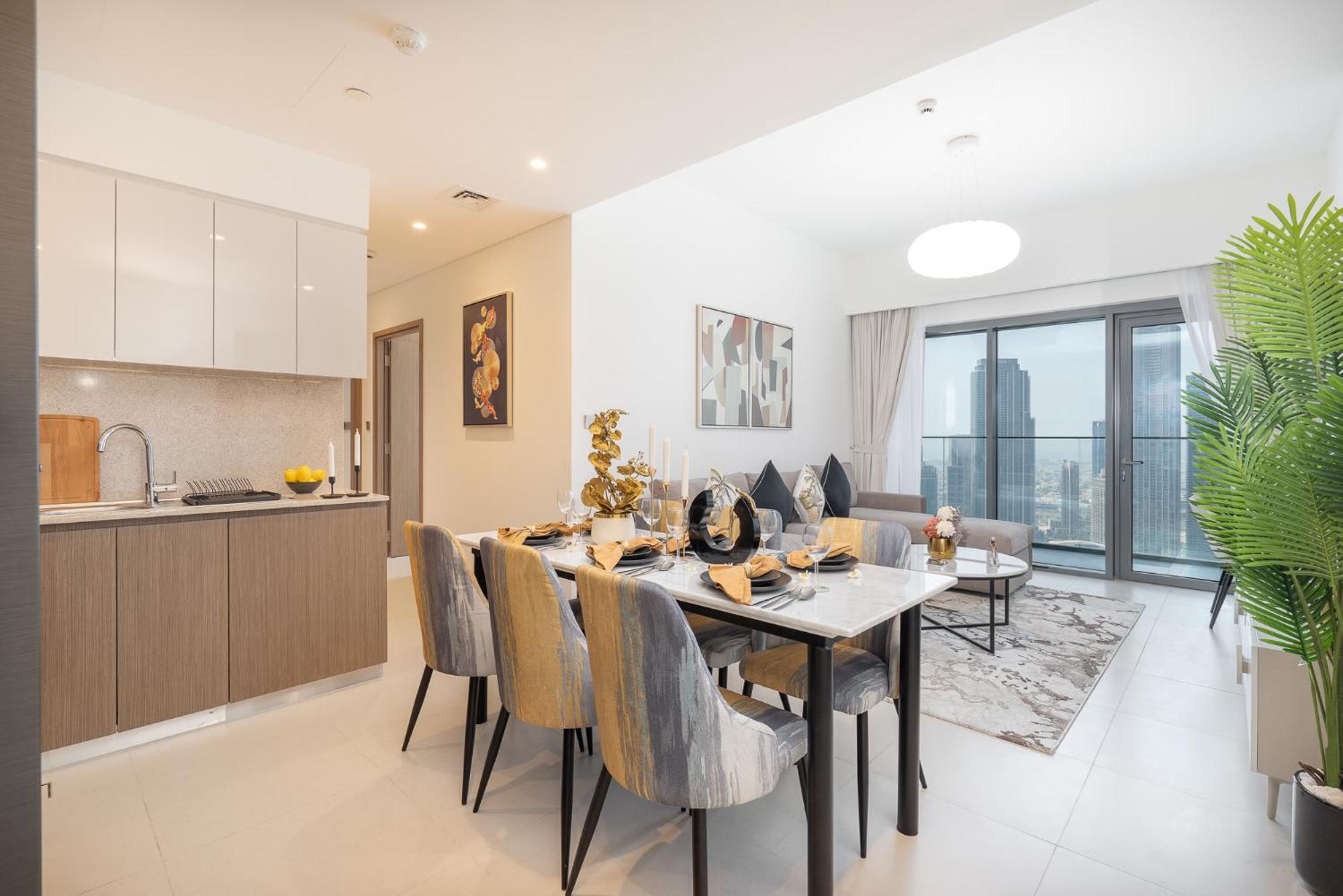 Vogue Downtown - Burj Royale - Spectacular Burj Khalifa & Mall View Apartment Dubai