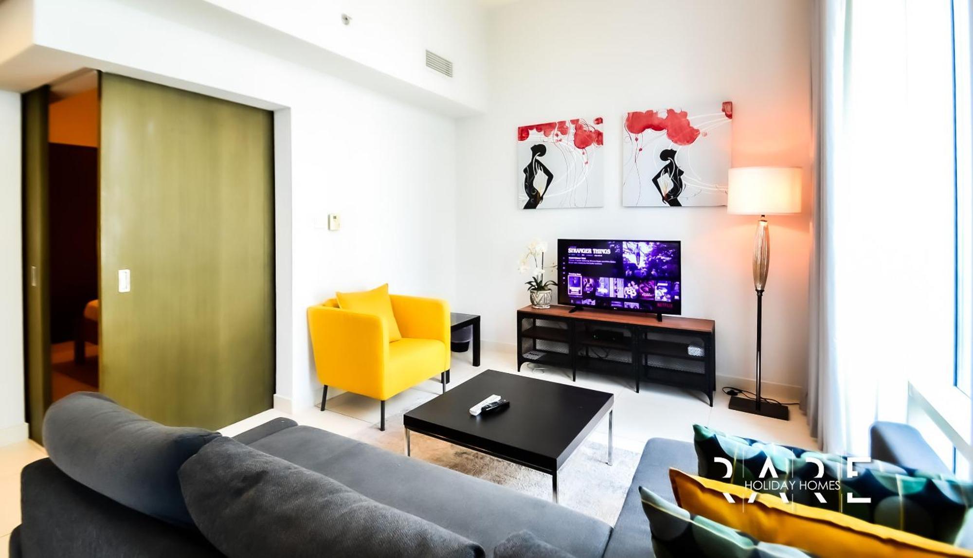 Apartment Rare - Next To Burj Khalifa - Loft Tower - Rl205 - Downtown Dubai