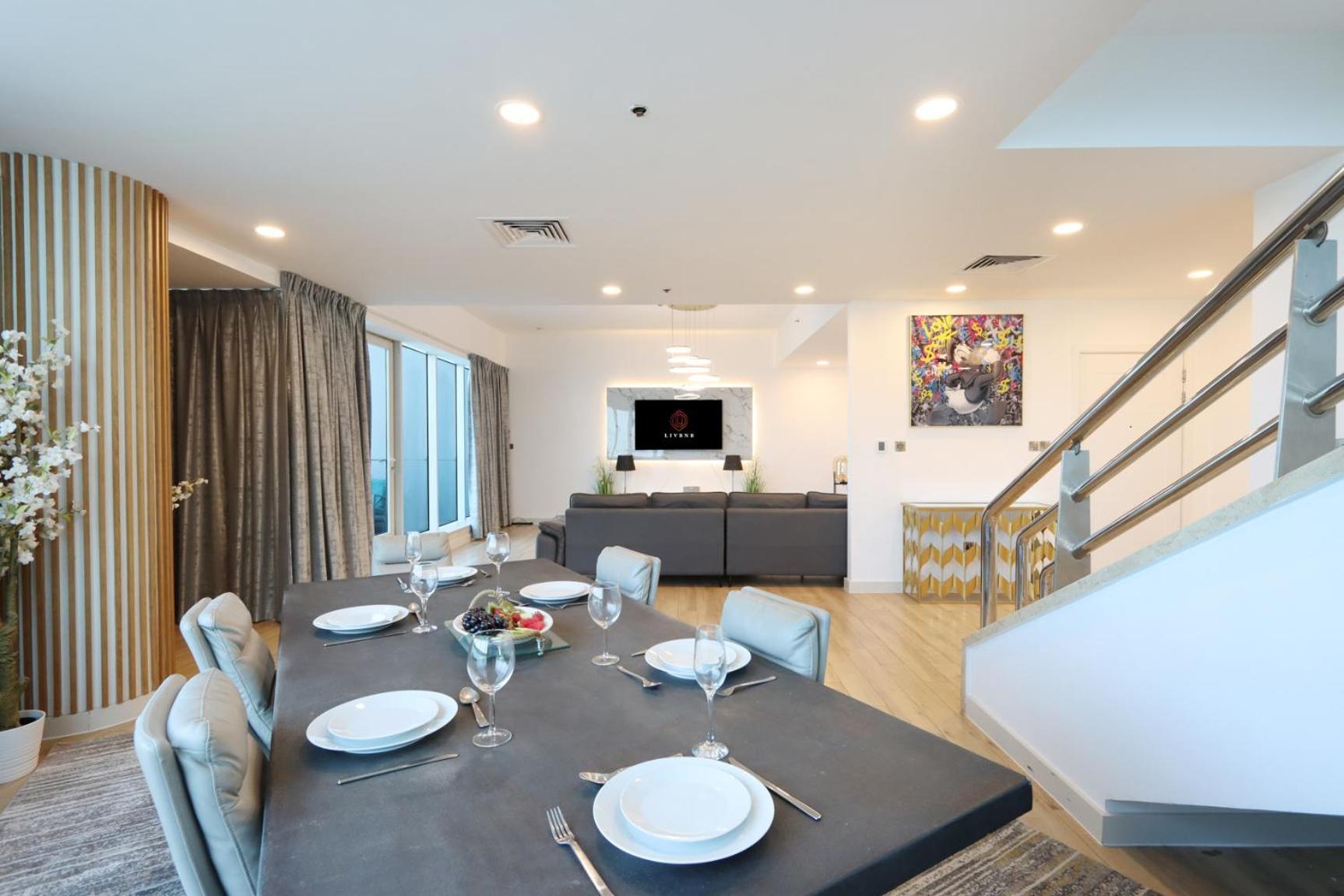 Duplex Penthouse With Maid's - Marina - Livbnb Apartment *