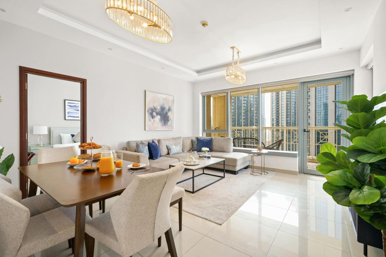 Apartment Luxury Burj Khalifa & Fountain View Apt Downtown