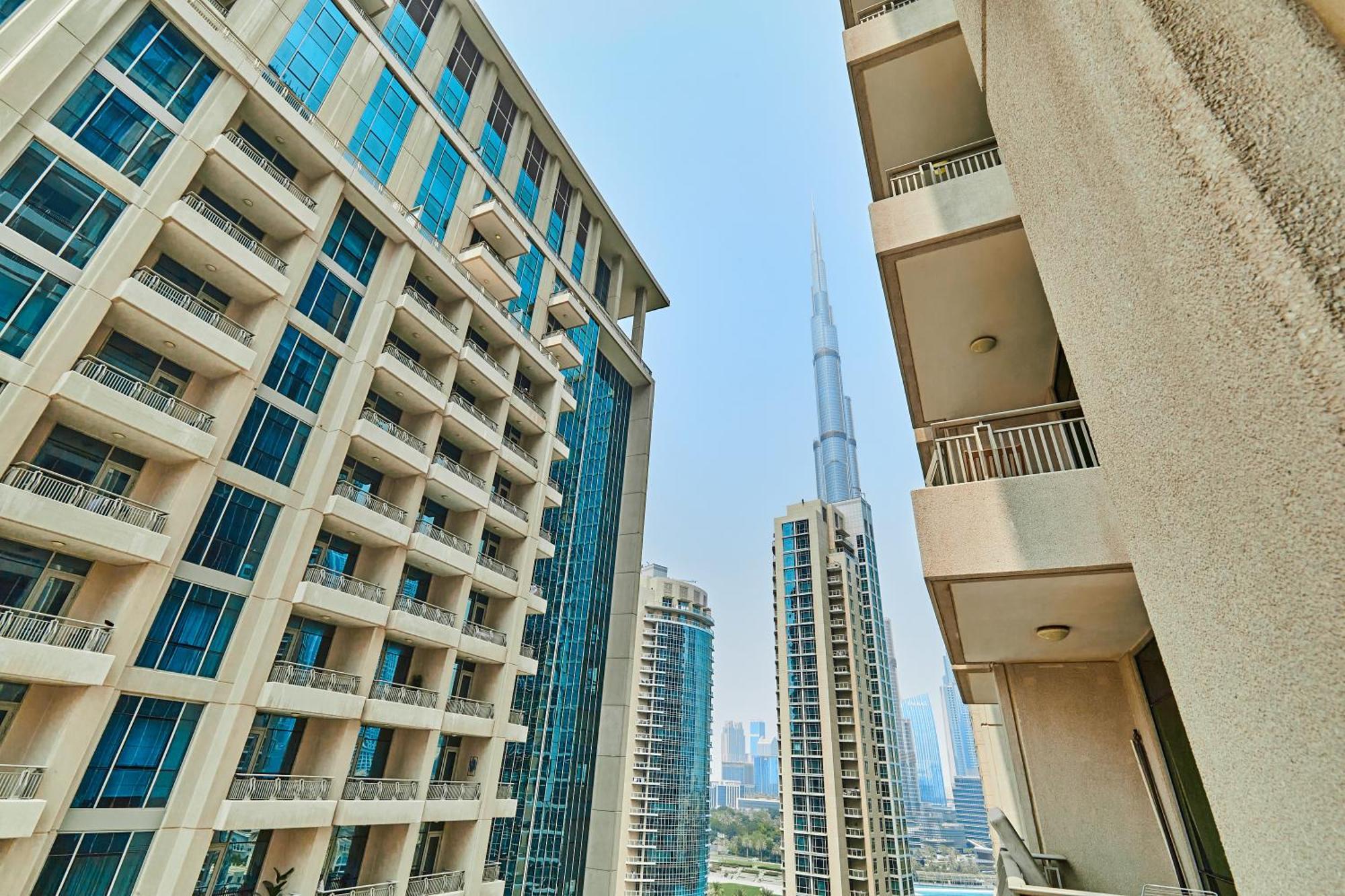 Shukran Homes Cozy 1br With Burj & Fountain Partial View Apartment