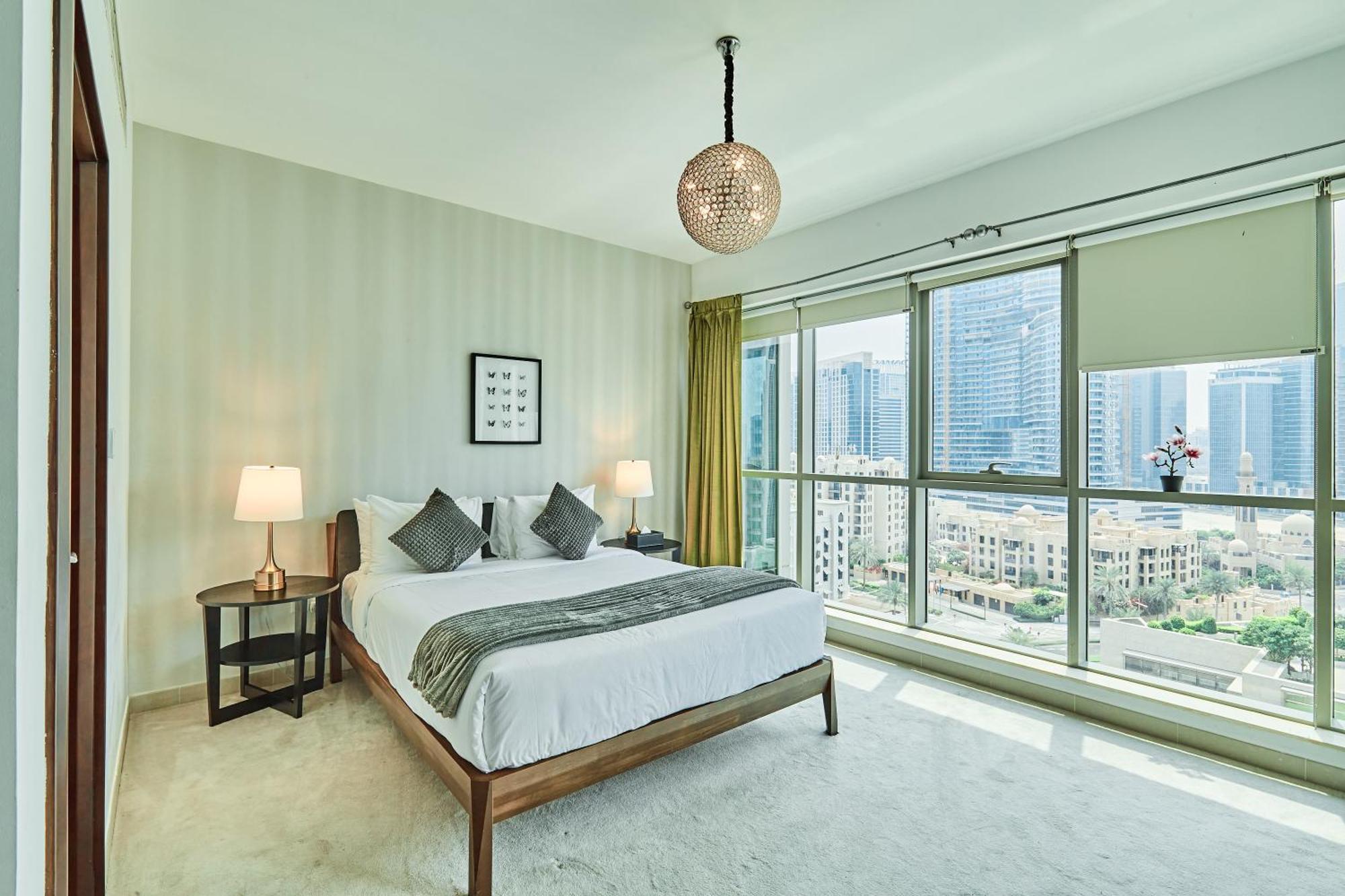 Shukran Homes Cozy 1br With Burj & Fountain Partial View *