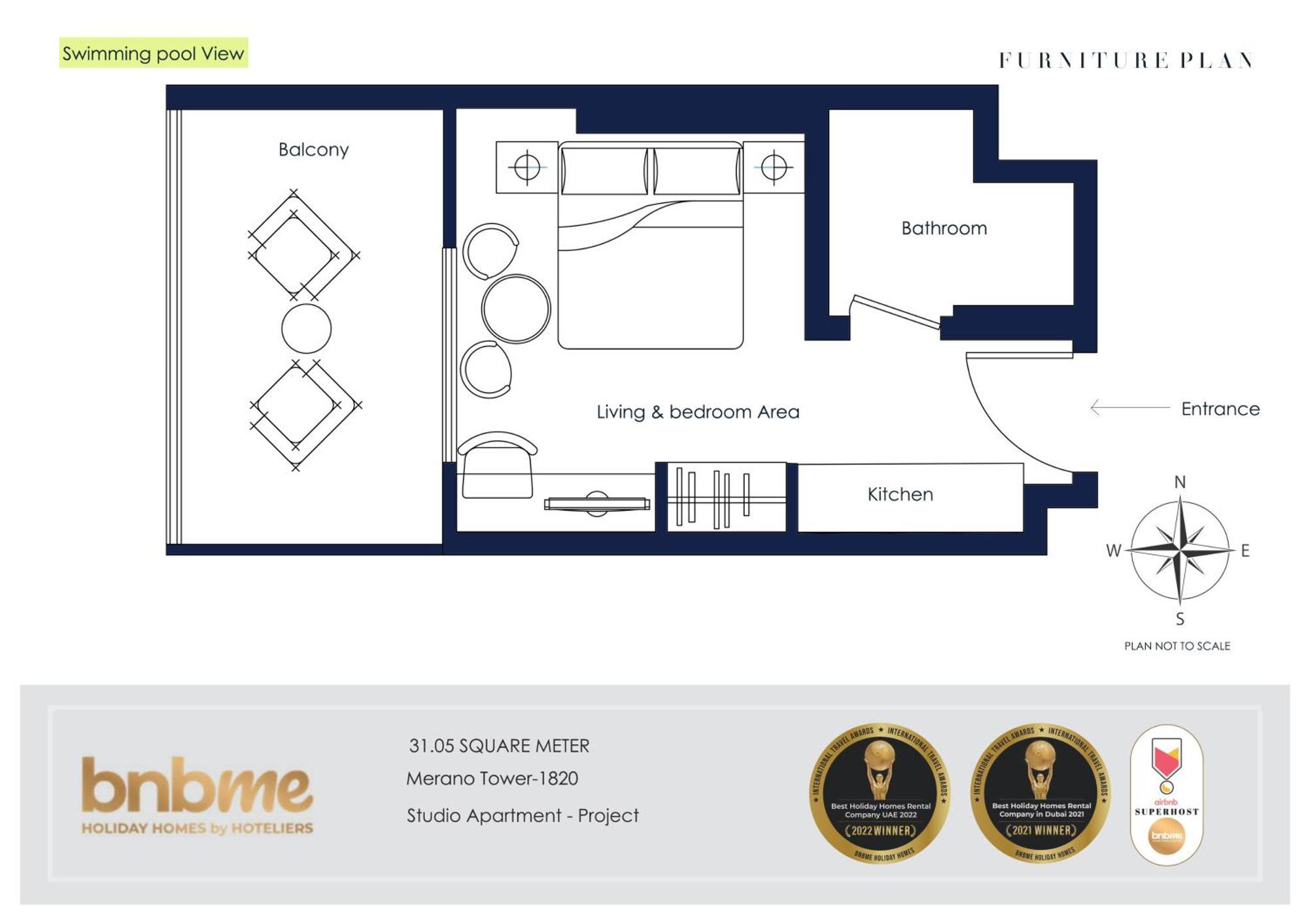 Apartamento Bnbmehomes - Merano Tower
