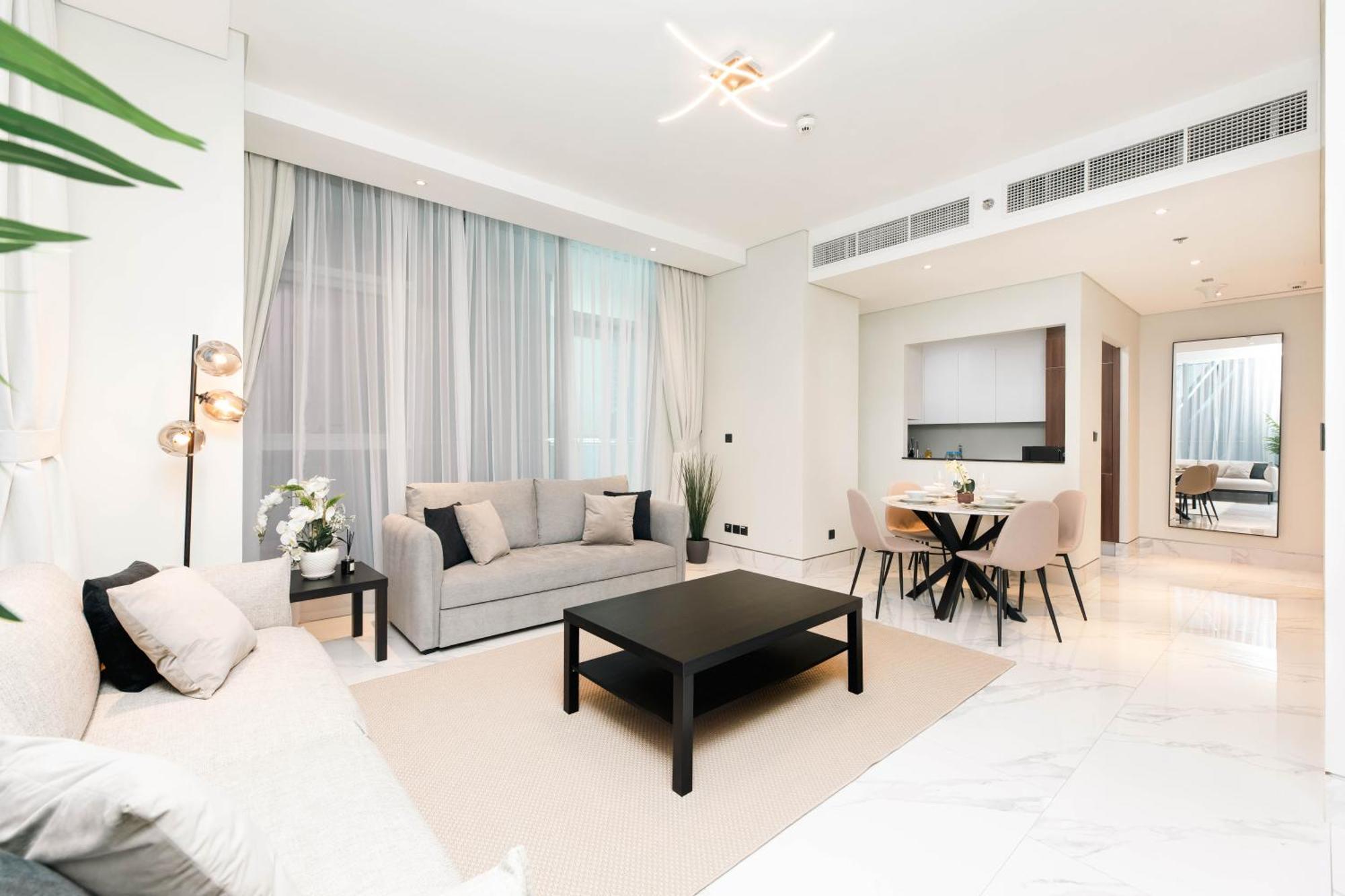 Simply Comfort In J One Tower Apartment
