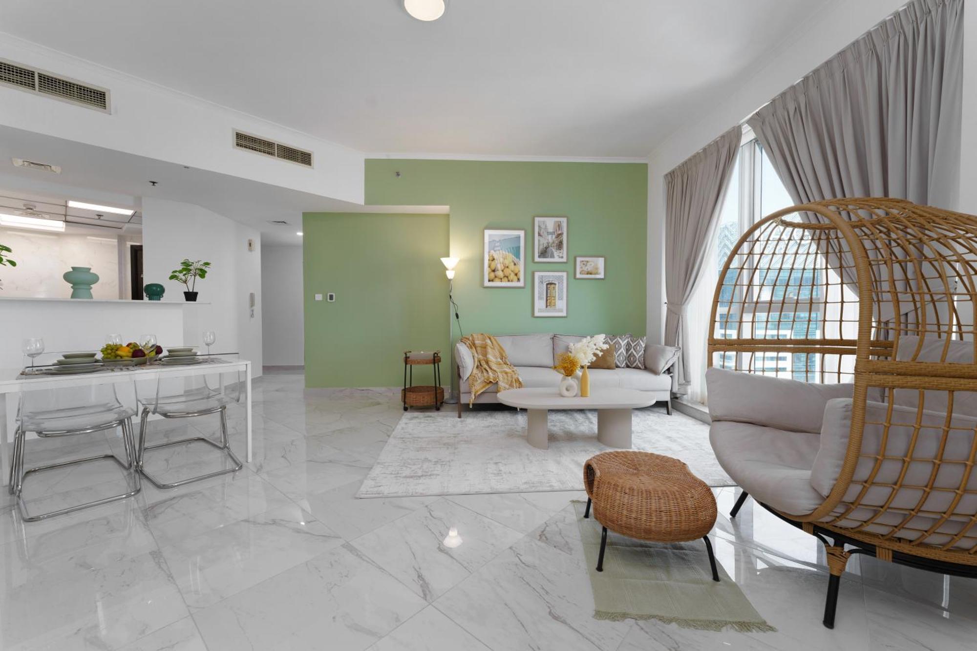 Marco Polo - Stylish And Spacious 2 Bedroom With Marina, Views Apartment Dubai