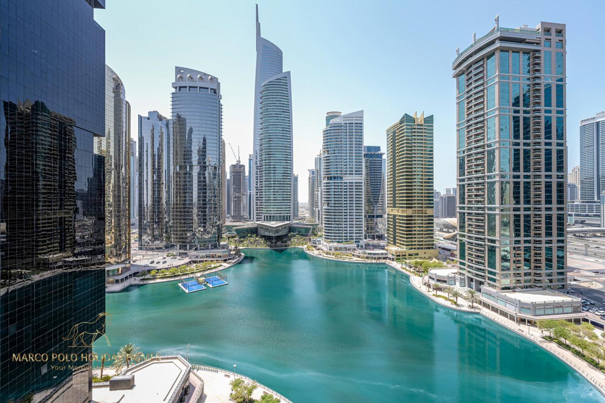 Daire Marco Polo - Striking Views At Jlt , 1 Bedroom 2 Balconies Dubai