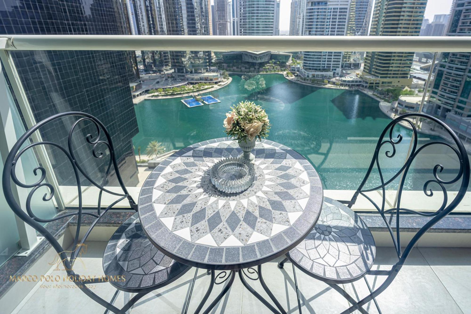 Marco Polo - Striking Views At Jlt , 1 Bedroom 2 Balconies Daire Dubai