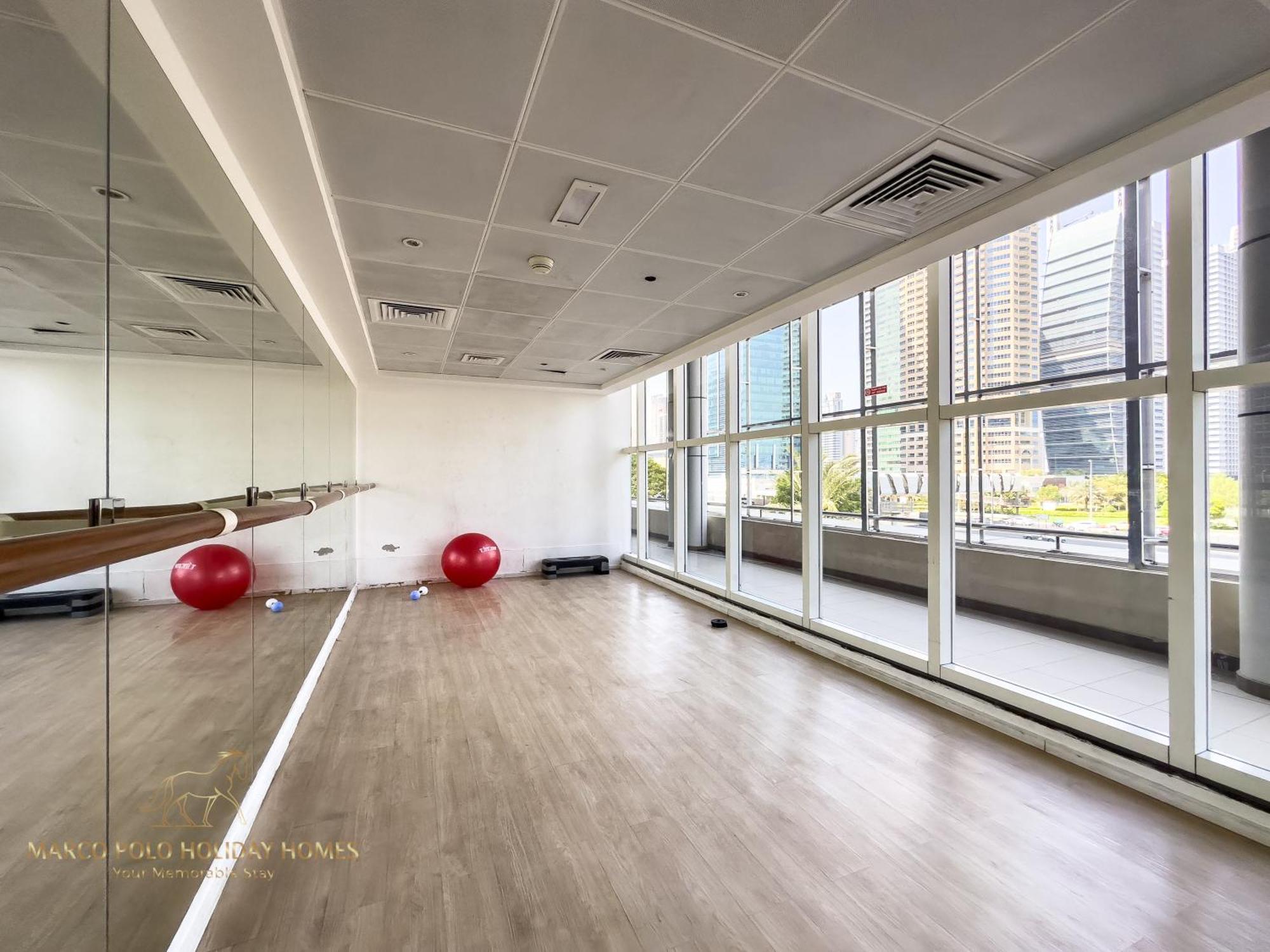 Marco Polo - Striking Views At Jlt , 1 Bedroom 2 Balconies Daire *