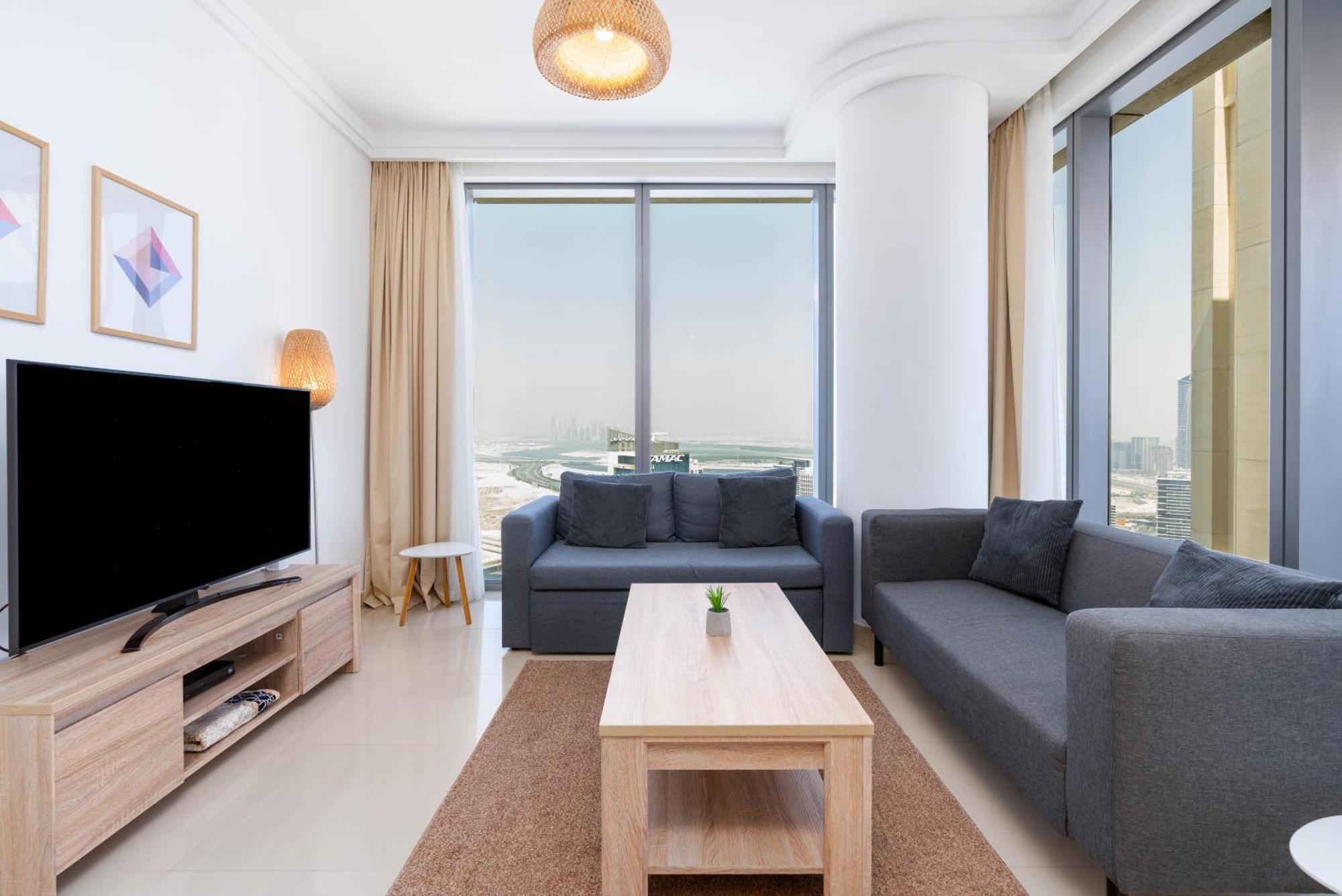 Unified Vacation Homes-1 Bed Apt With Stunning View-high Floor-free Pool Gym Apartment *