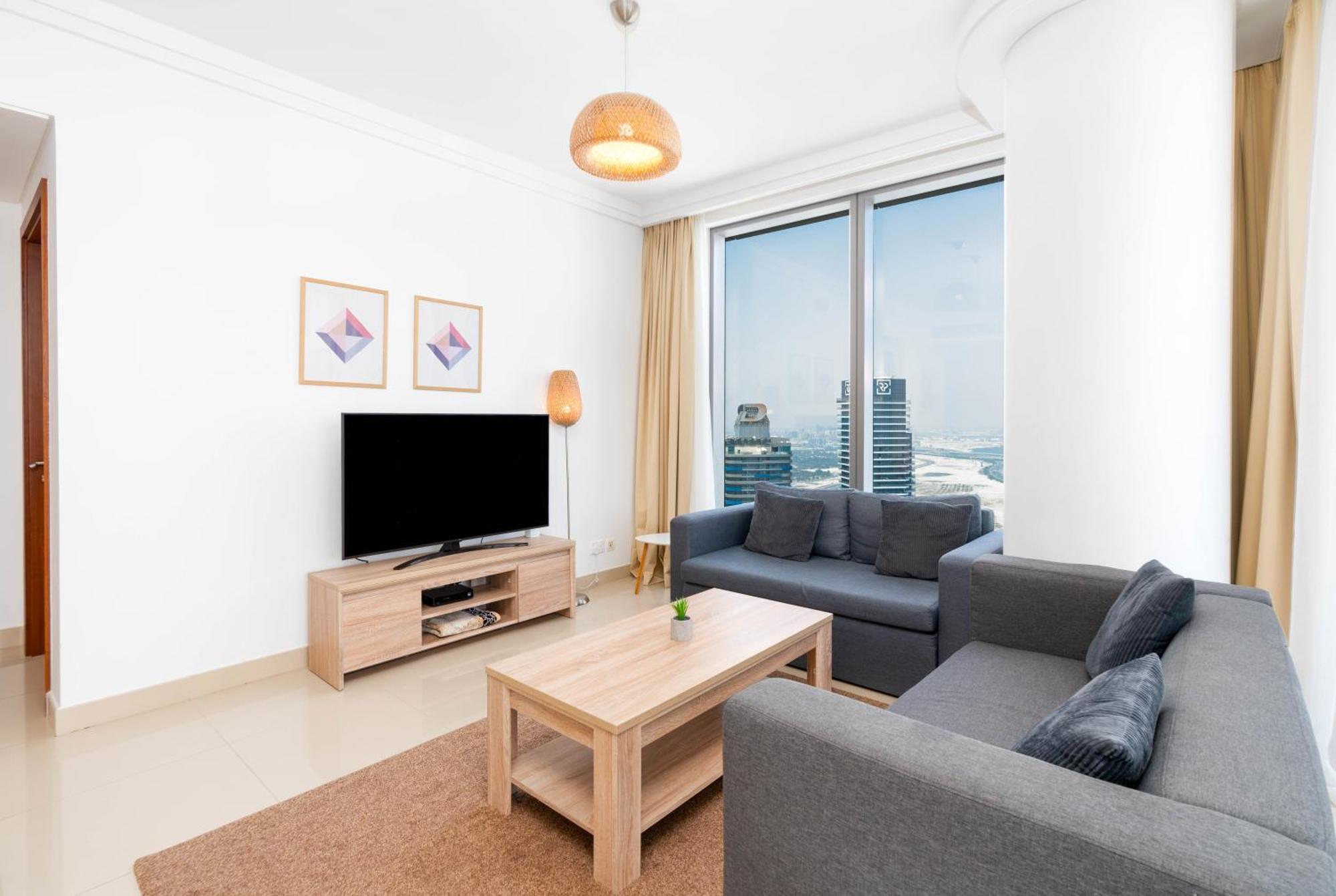 Unified Vacation Homes-1 Bed Apt With Stunning View-high Floor-free Pool Gym * Dubai
