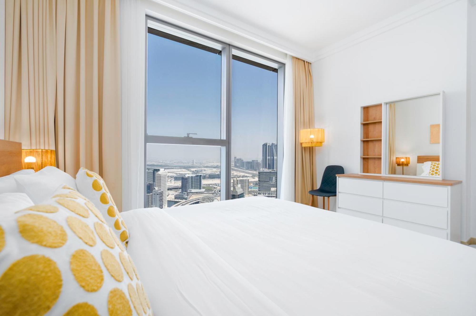 Unified Vacation Homes-1 Bed Apt With Stunning View-high Floor-free Pool Gym Apartment Dubai