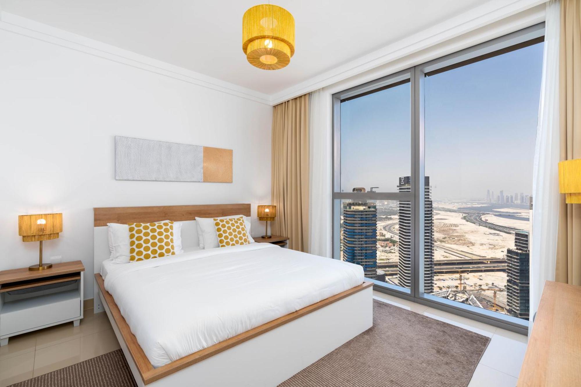 Unified Vacation Homes-1 Bed Apt With Stunning View-high Floor-free Pool Gym Apartment