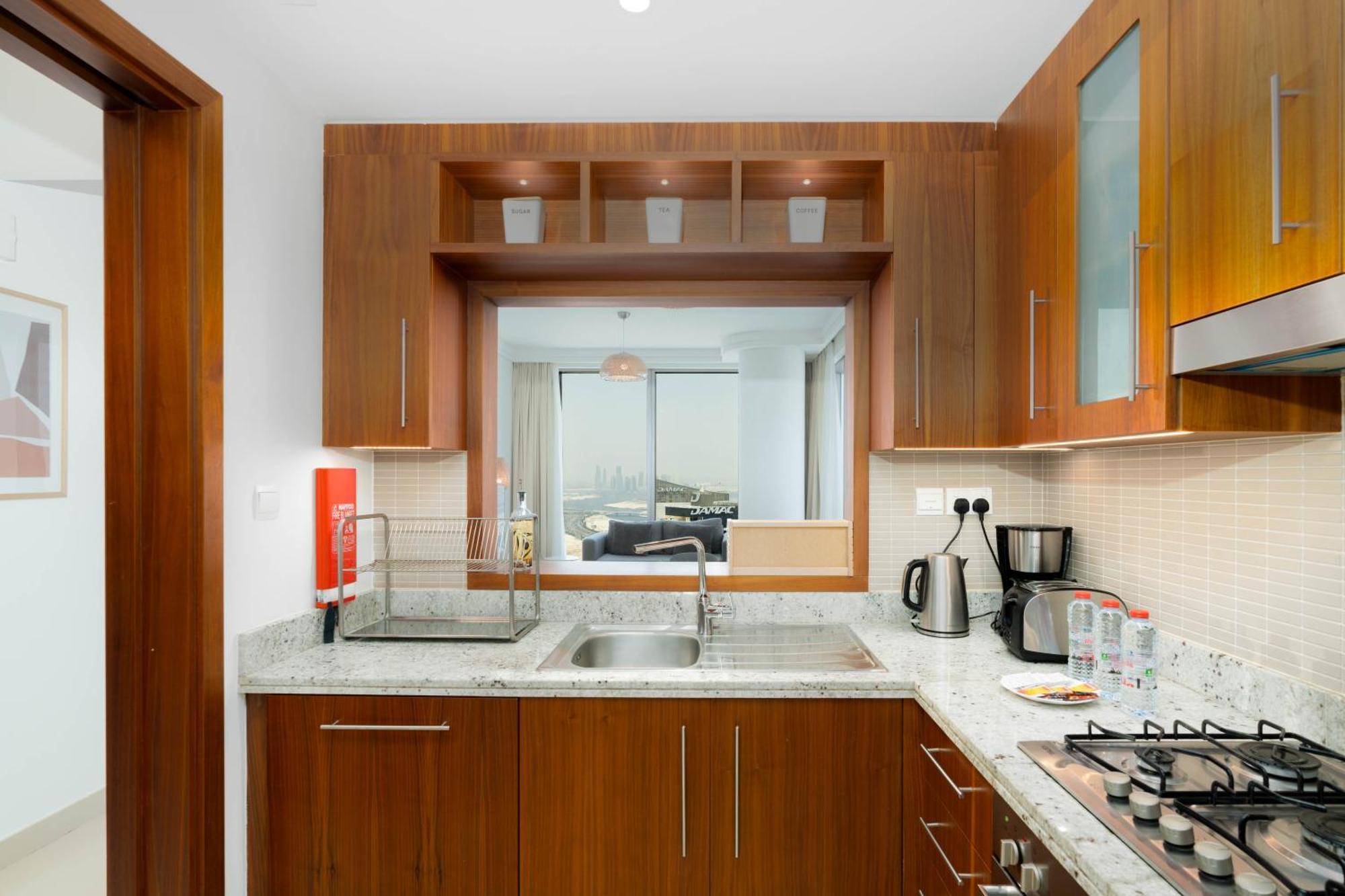 Unified Vacation Homes-1 Bed Apt With Stunning View-high Floor-free Pool Gym Apartment
