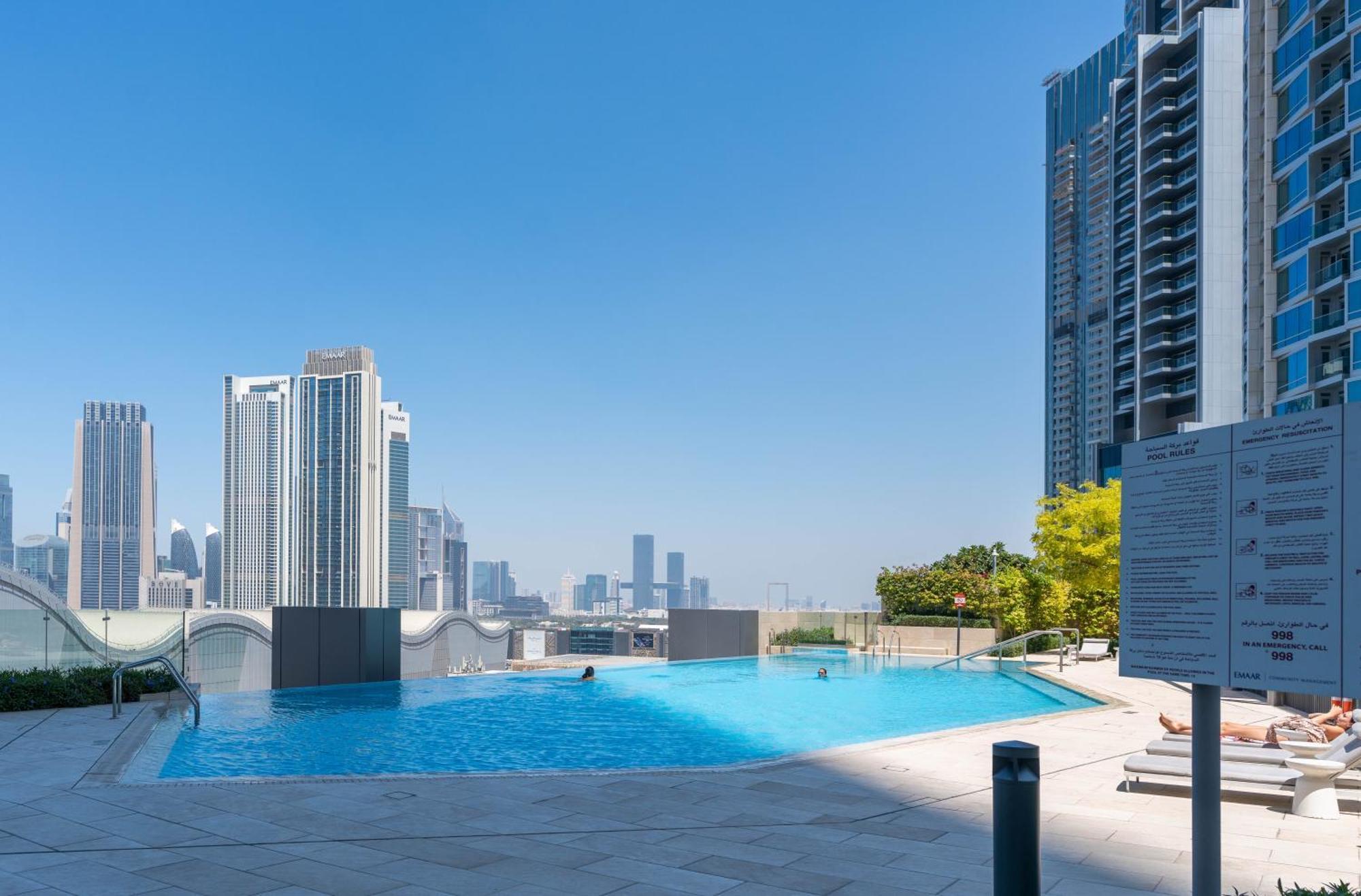 Lux Apt-burj View Opp. Dxb Mall Apartamento