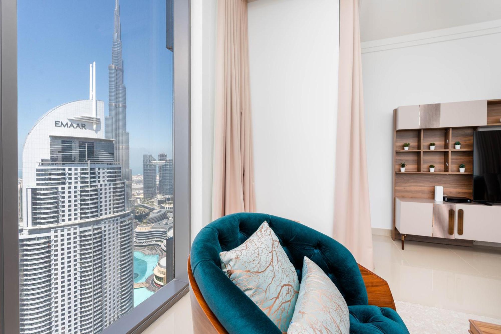 Lux Apt-burj View Opp. Dxb Mall Apartamento Dubai