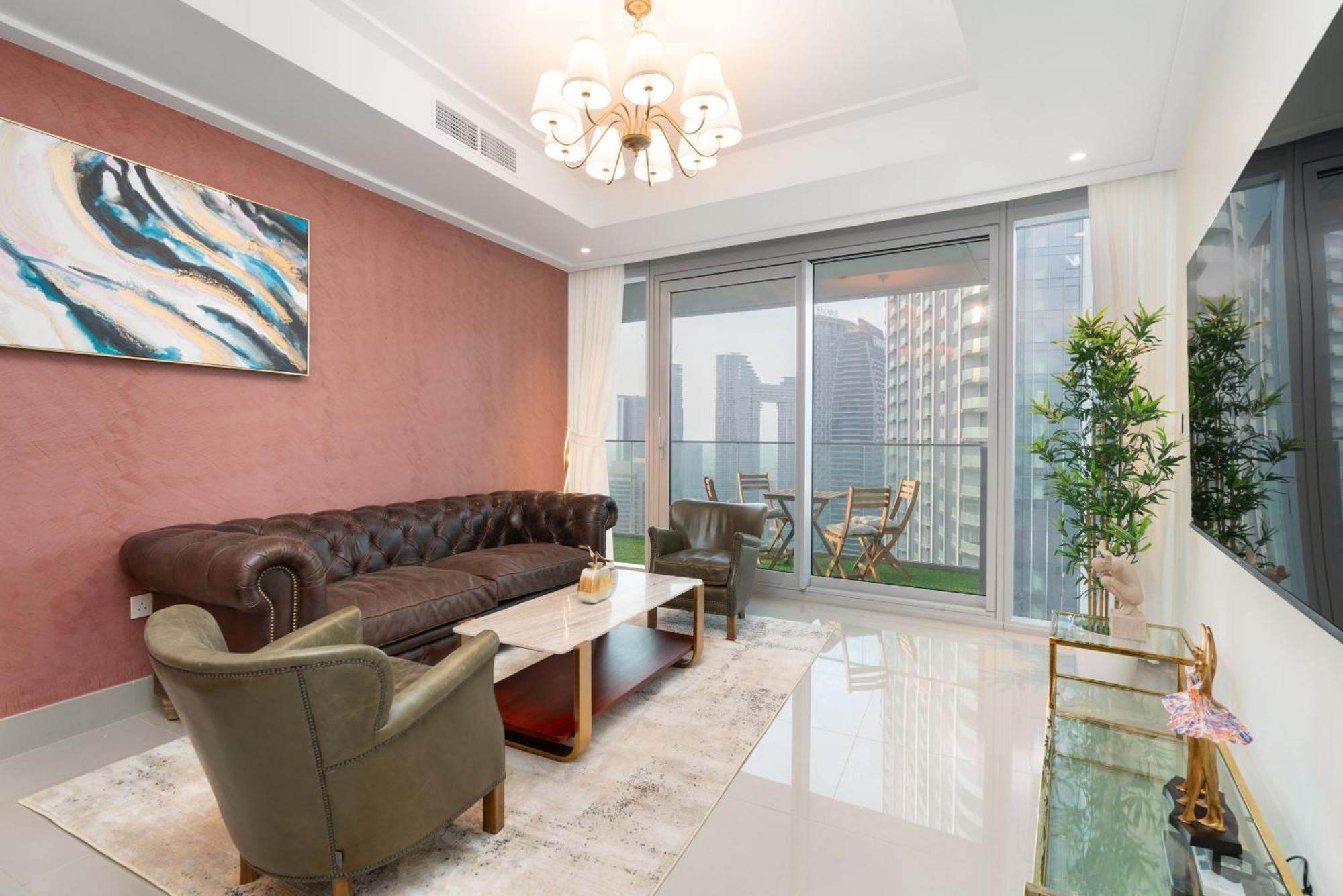 Lux Opera Grand Burj Sea & Fountain View Apartment *