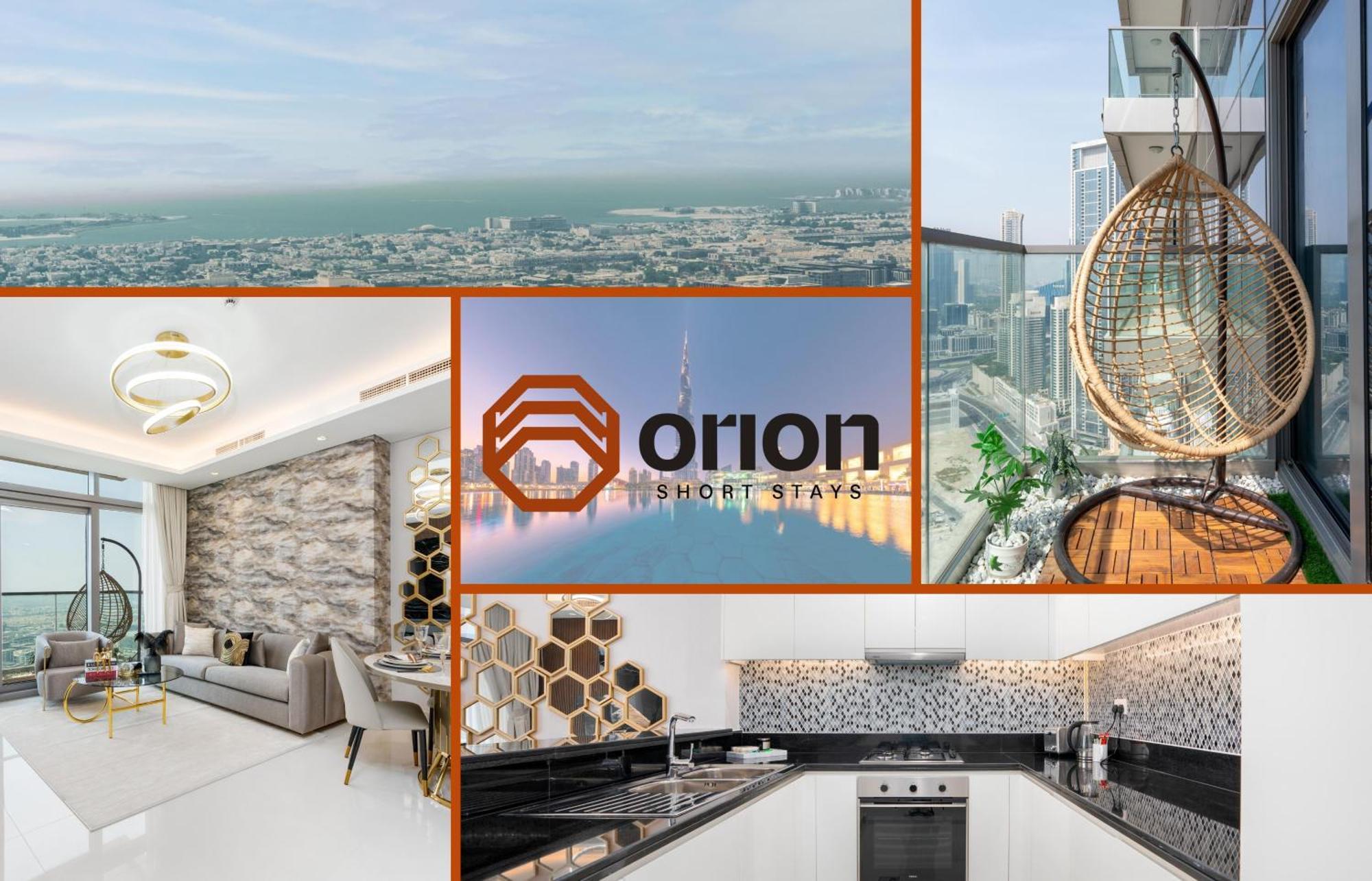 Paramount Skyline: Luxe 2-bed With Burj Views And Rooftop Oasis