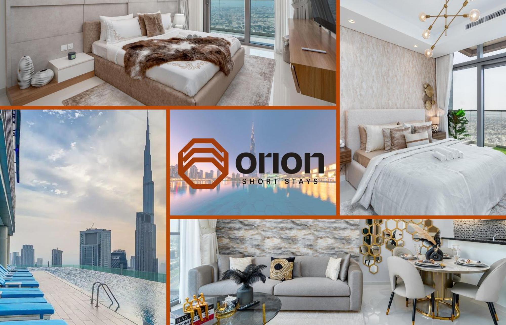 Paramount Skyline: Luxe 2-bed With Burj Views And Rooftop Oasis Apartment *