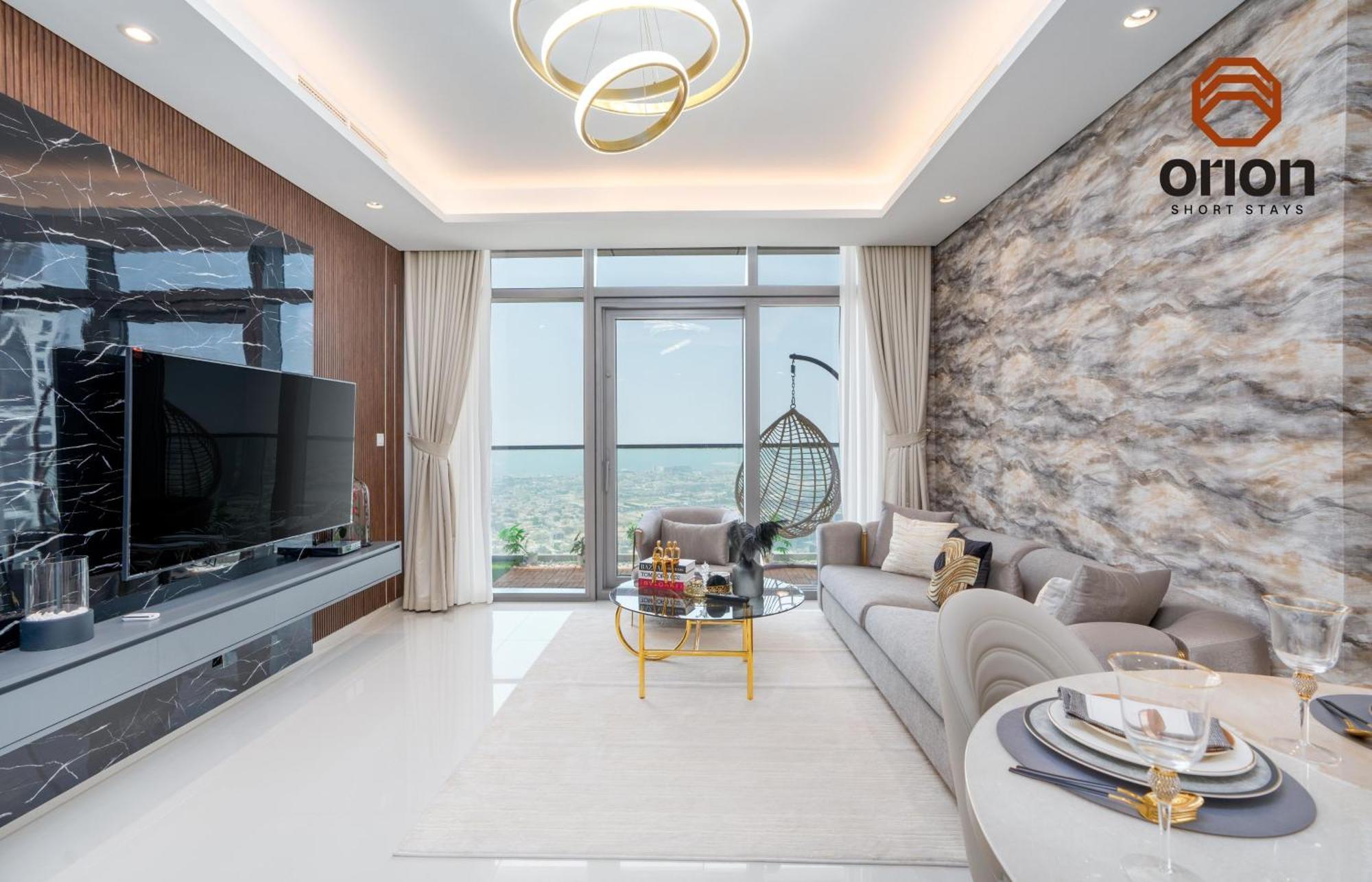 Paramount Skyline: Luxe 2-bed With Burj Views And Rooftop Oasis Dubai