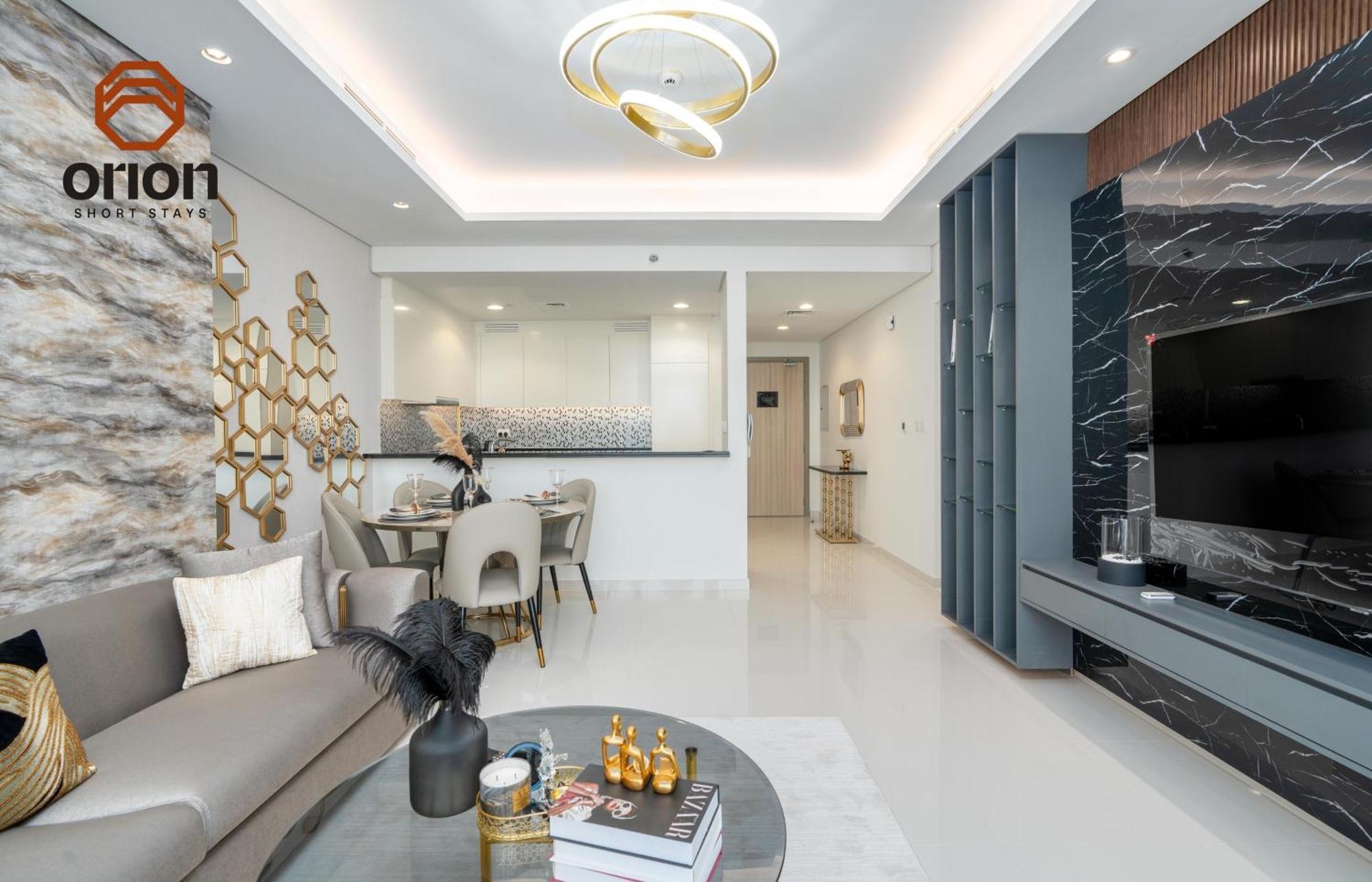 Paramount Skyline: Luxe 2-bed With Burj Views And Rooftop Oasis Apartment