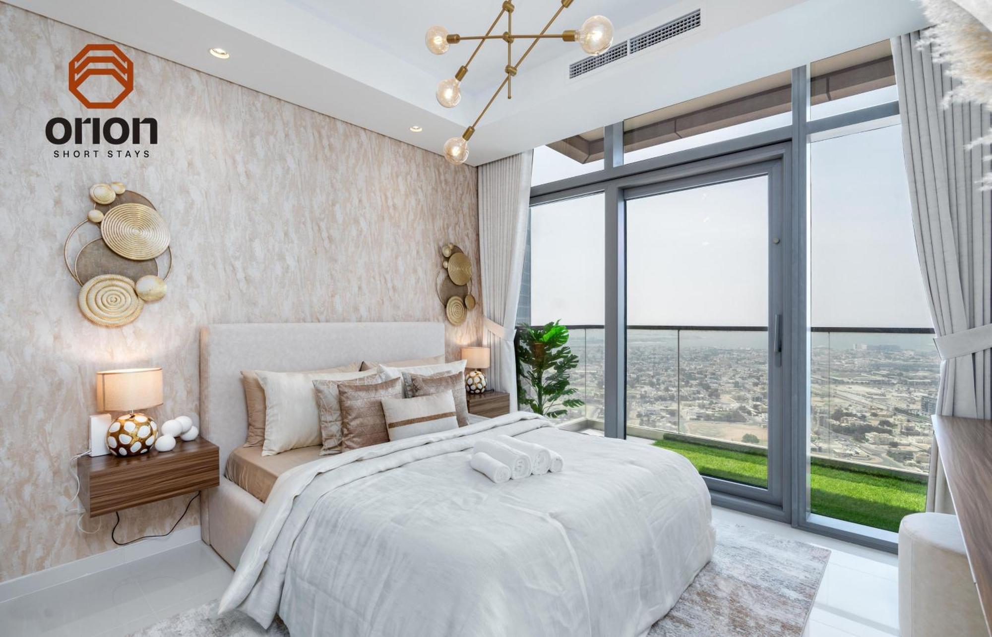 Apartment Paramount Skyline: Luxe 2-bed With Burj Views And Rooftop Oasis