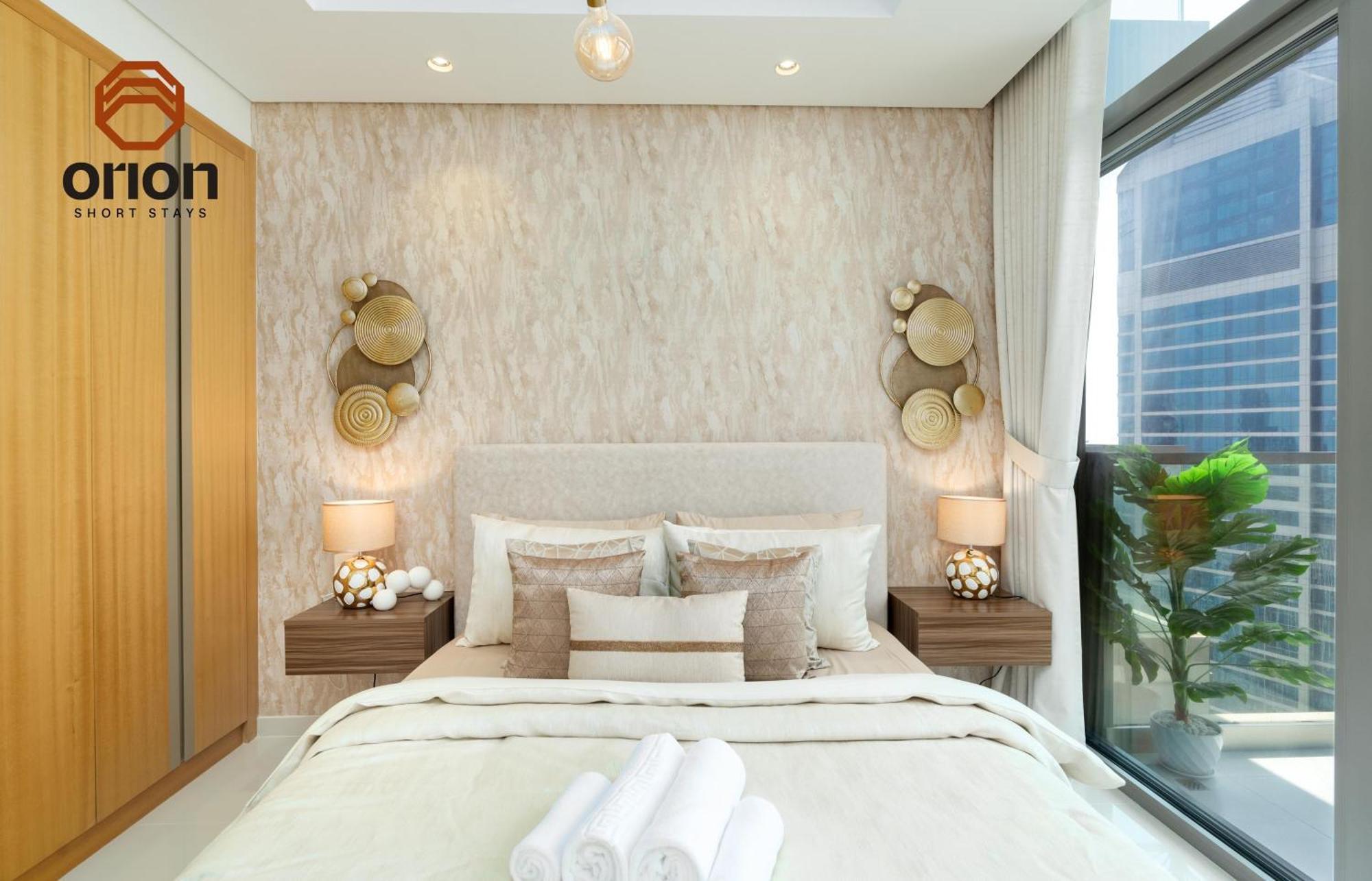 Paramount Skyline: Luxe 2-bed With Burj Views And Rooftop Oasis * Dubai