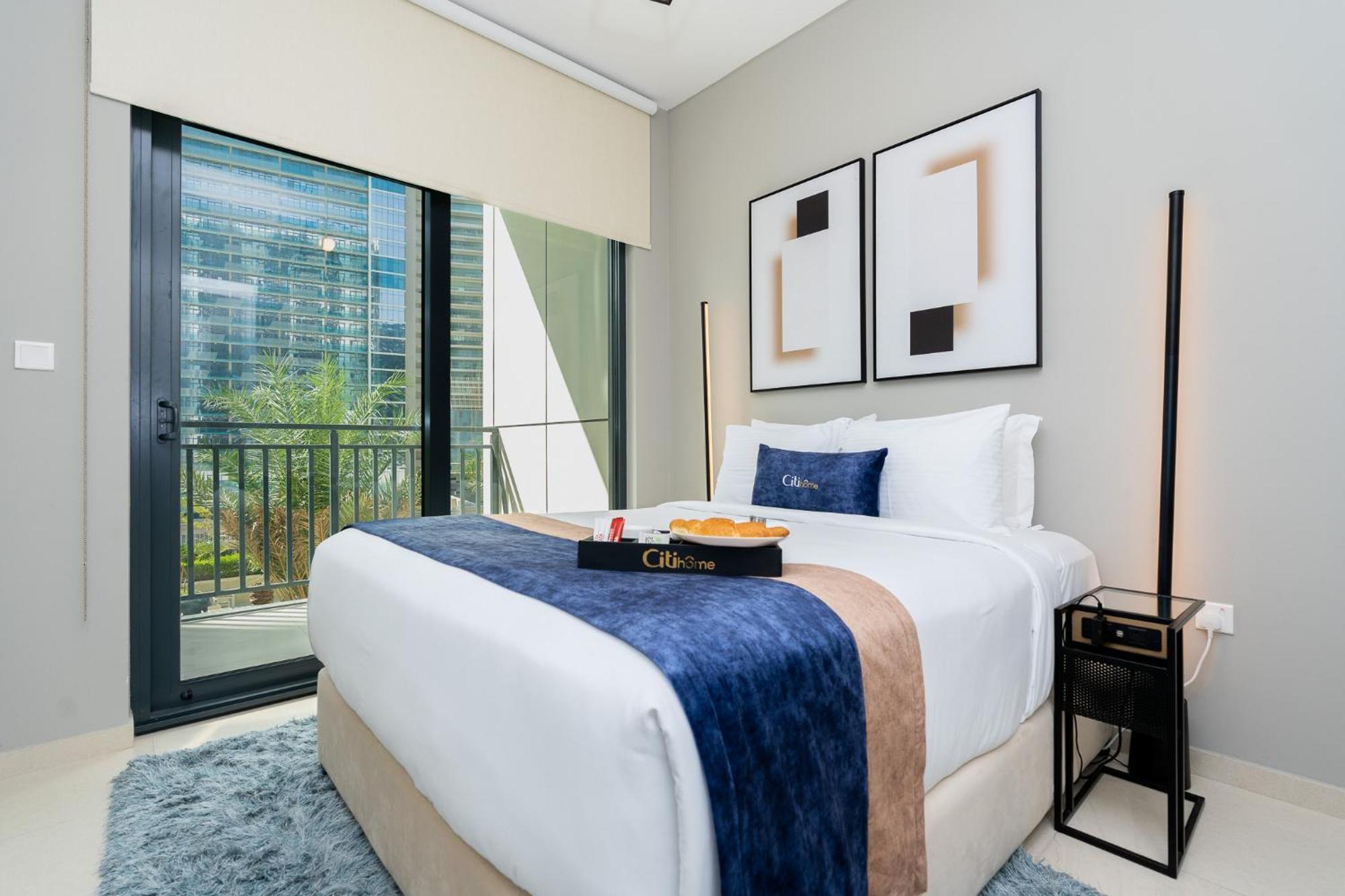 Apartment Citihome -1br With Balcony & Pool View In Zada Tower *