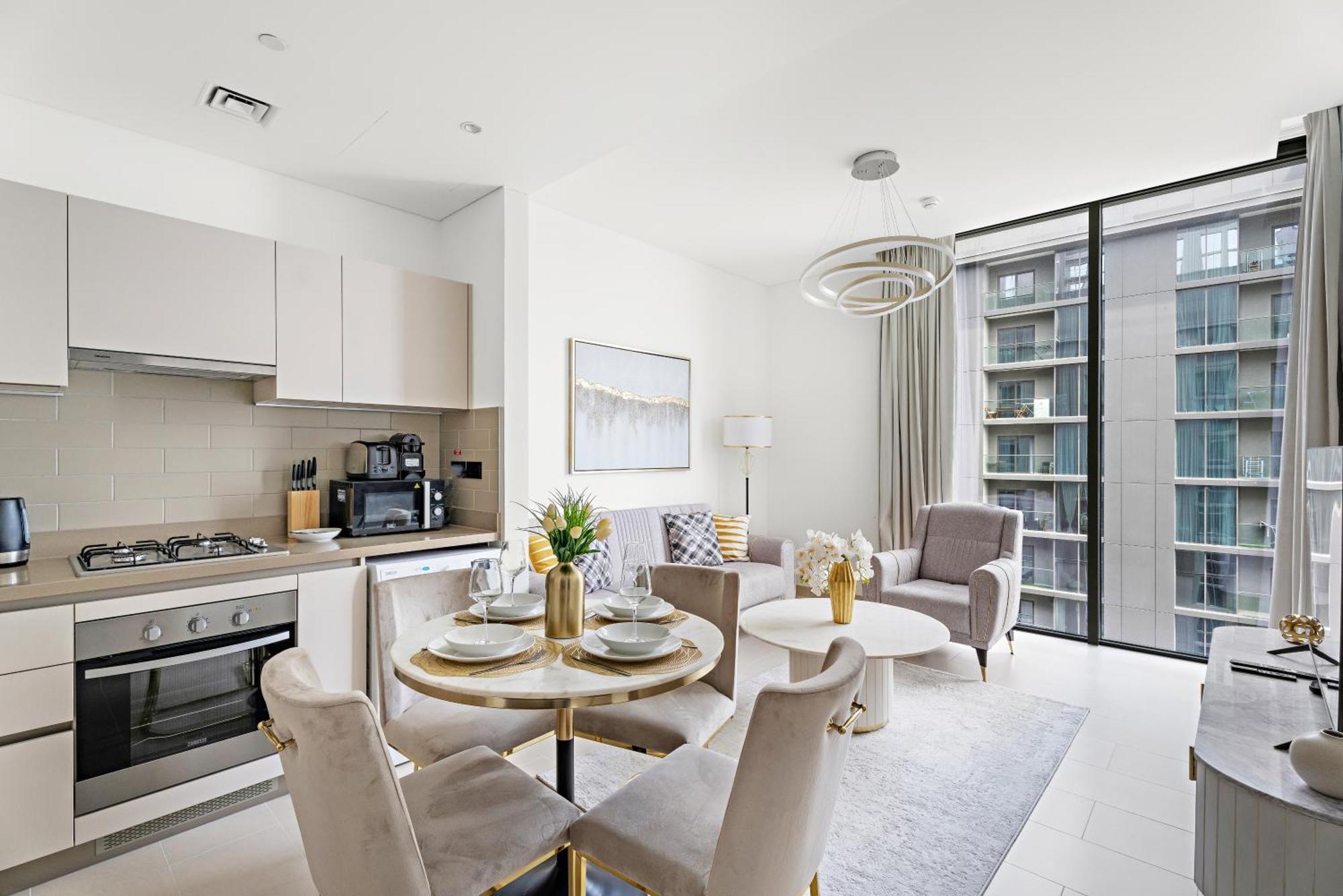 Cozy 1 Bedroom In Sobha Creek Vista