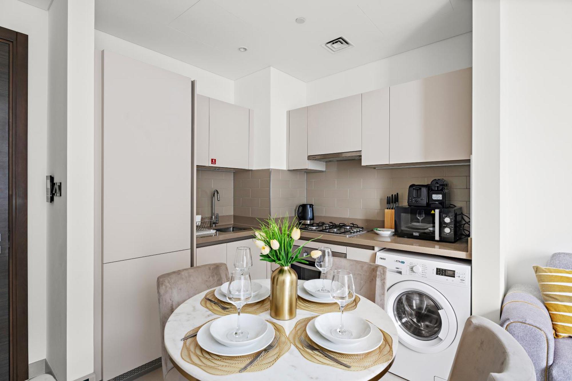 Apartment Cozy 1 Bedroom In Sobha Creek Vista *