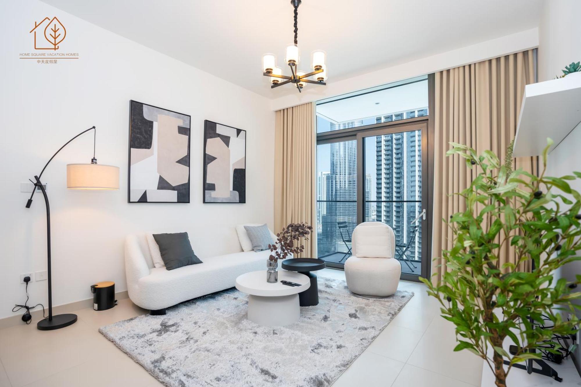 Family From High Floor Burj Khalifa Views 183bc-3 Apartment Dubai