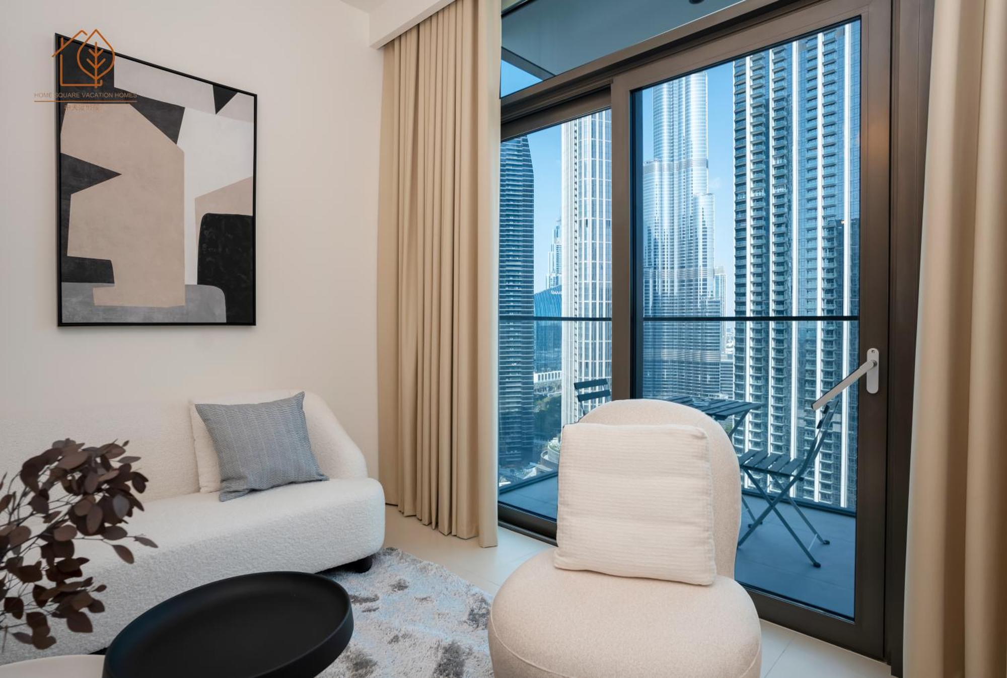 Family From High Floor Burj Khalifa Views 183bc-3 Dubai