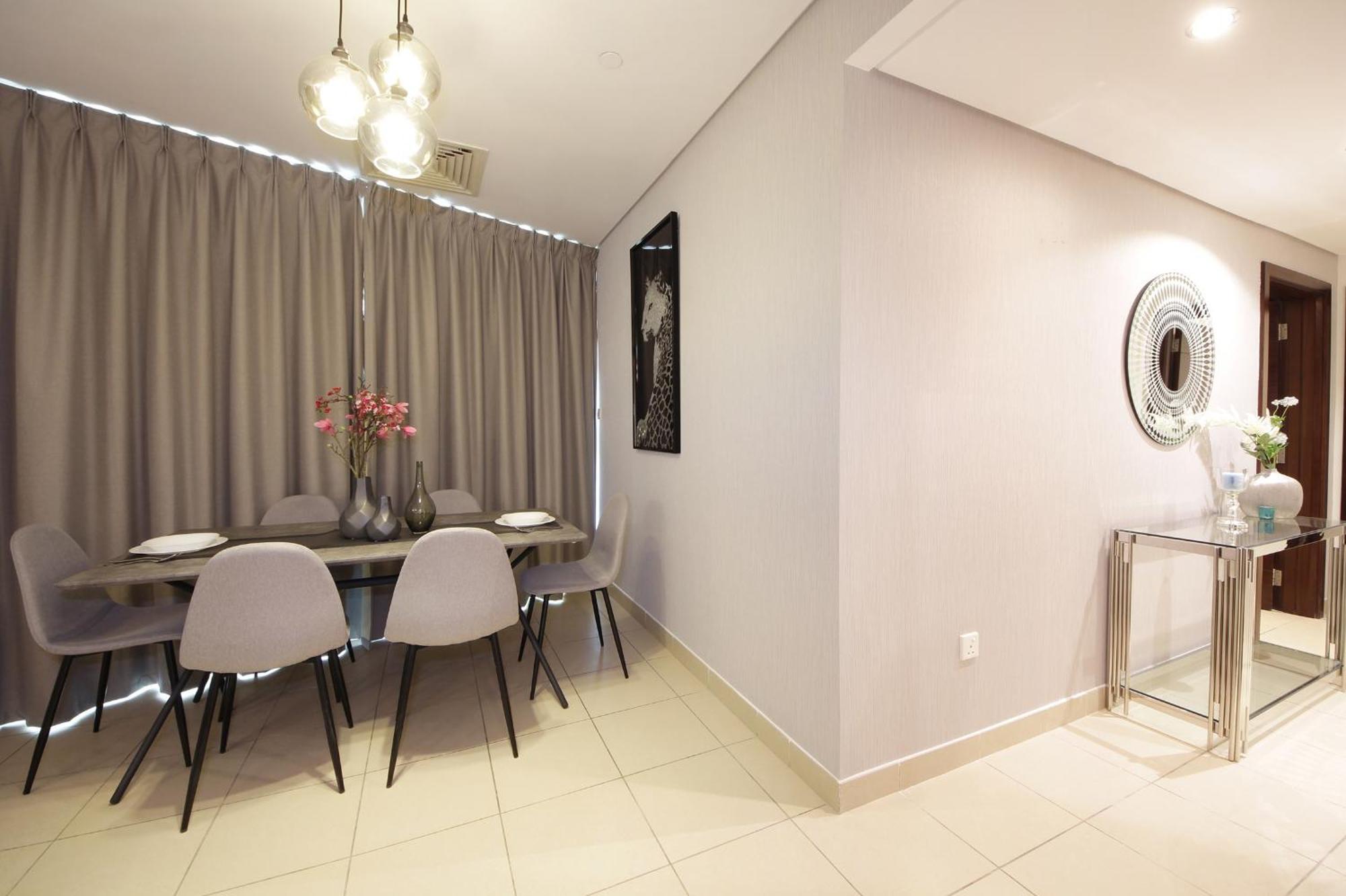 Daire Stylish 2 Bedroom With Stunning Downtown View - Burj Views Tower East