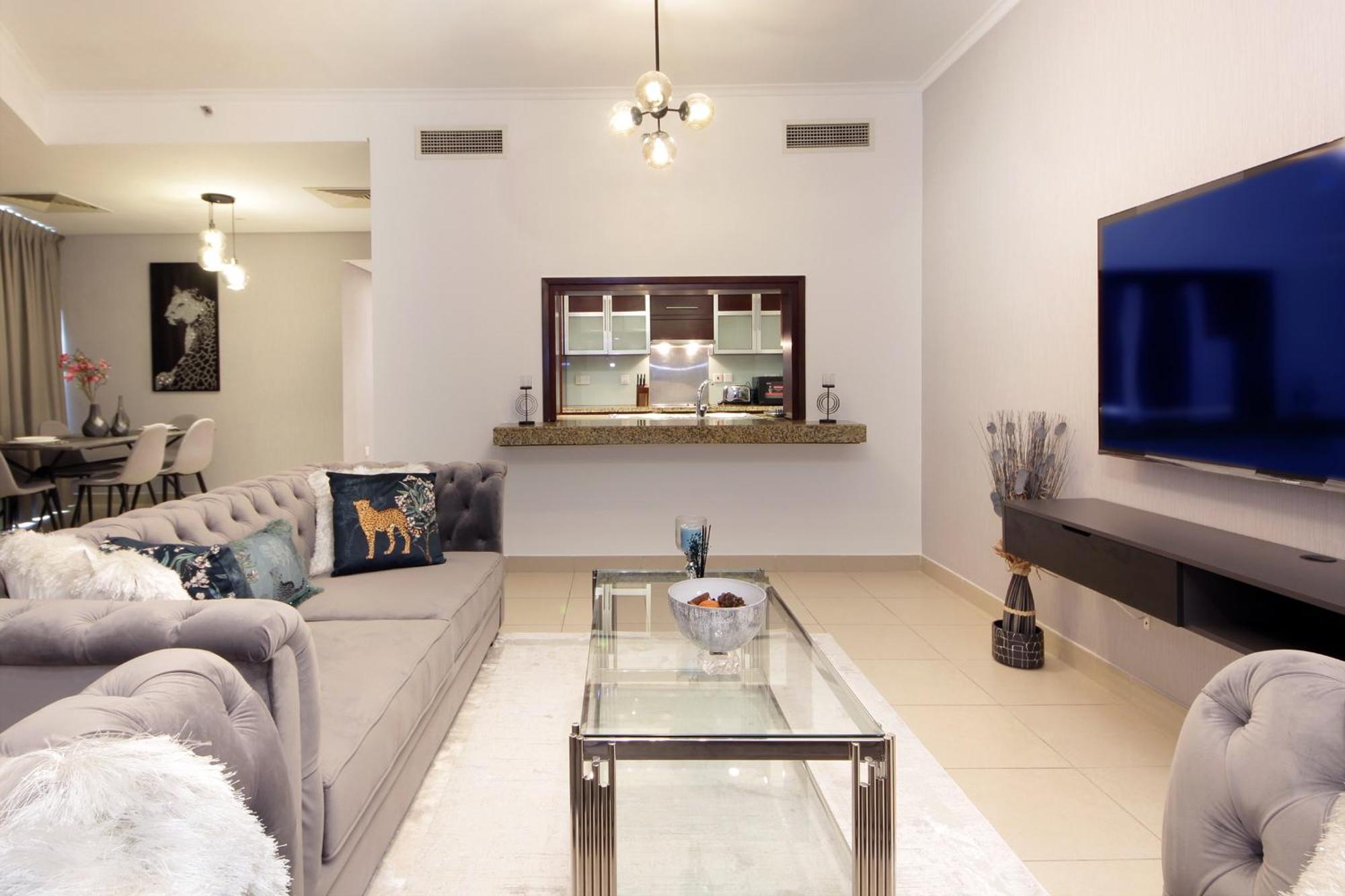 Stylish 2 Bedroom With Stunning Downtown View - Burj Views Tower East Daire