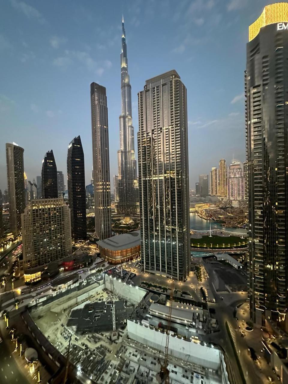Daire Luxury Burj Crown Burj Khalifa View *