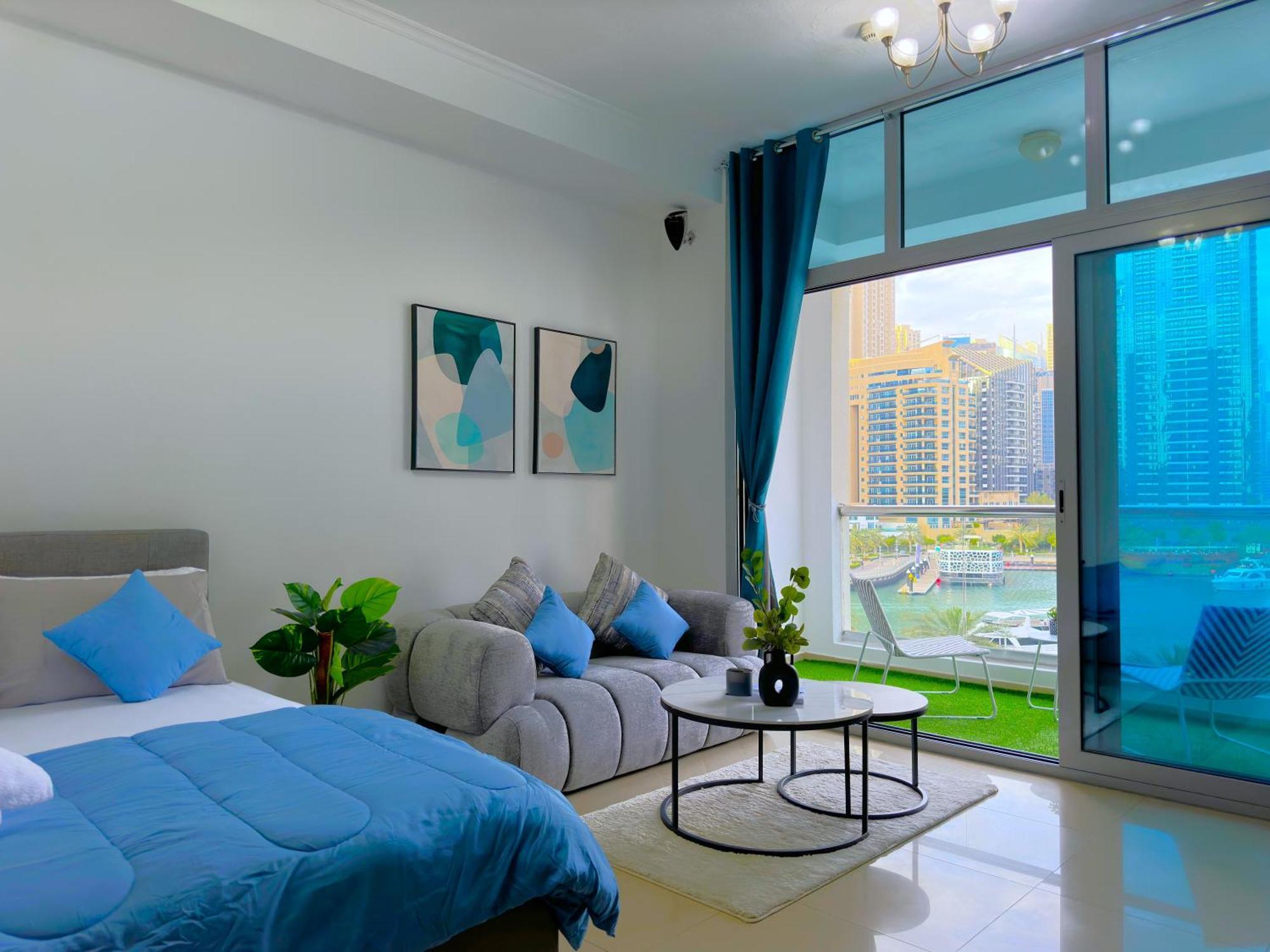 Apartamento Lxury Brand New W/ Balcony And Marina View *