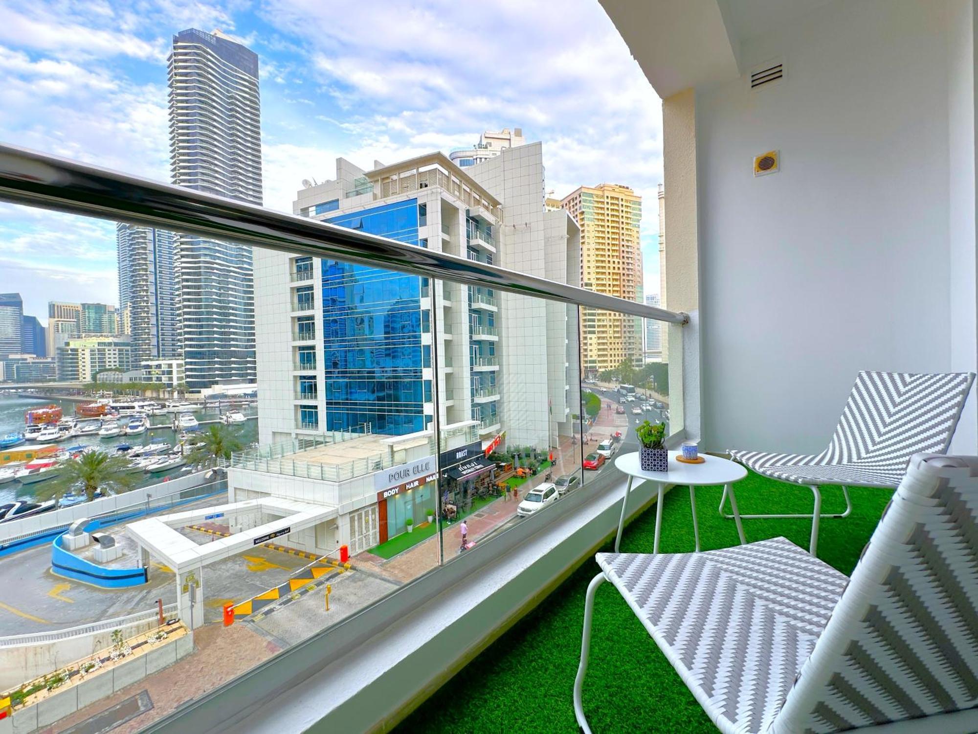 Lxury Brand New W/ Balcony And Marina View Apartamento *
