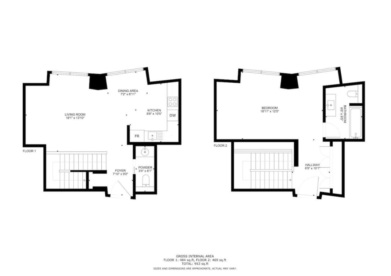 Cayan Tower - Smart One Bedroom Loft On High Floor *
