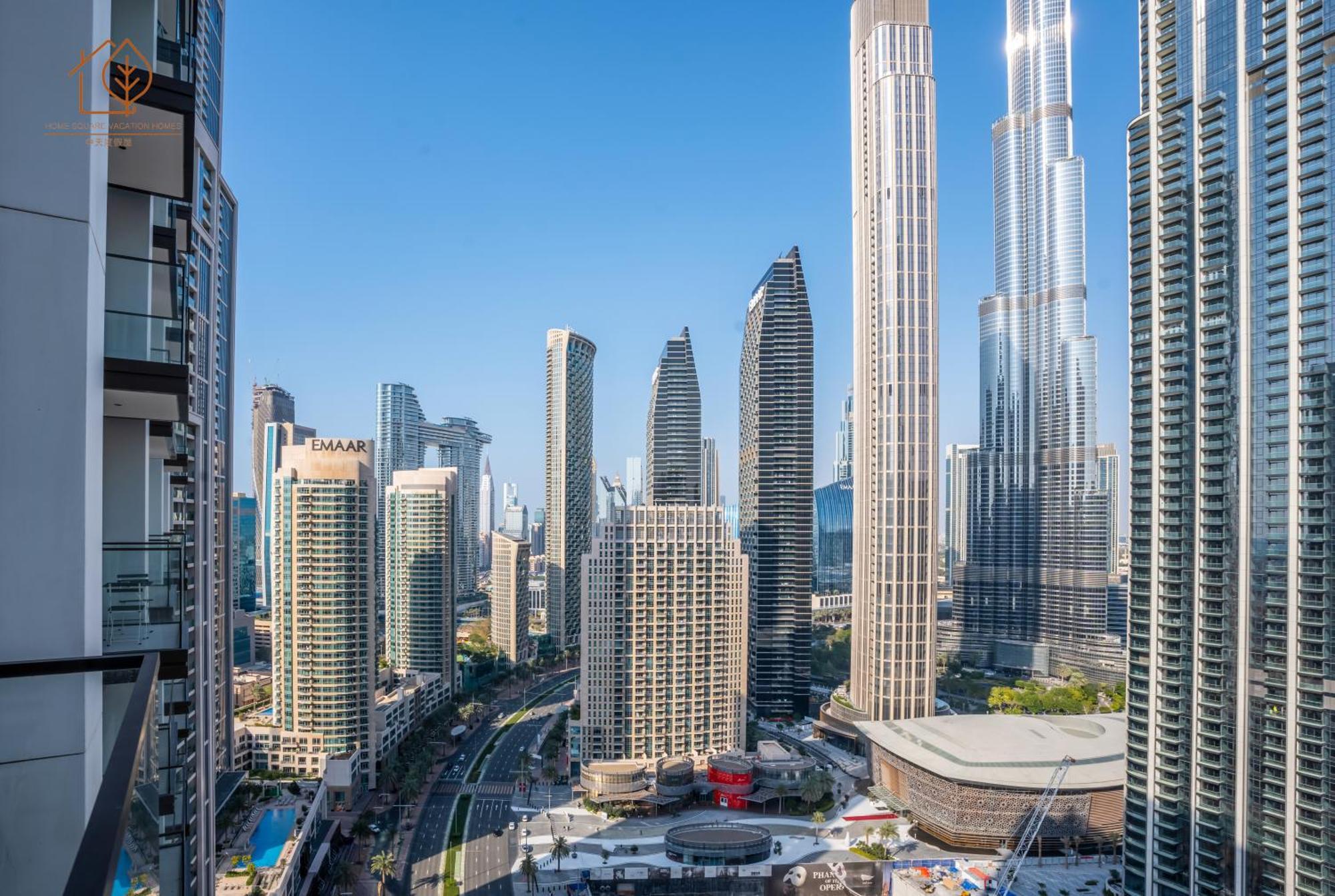 Family From High Floor Burj Khalifa Views 183bc-3 Apartment