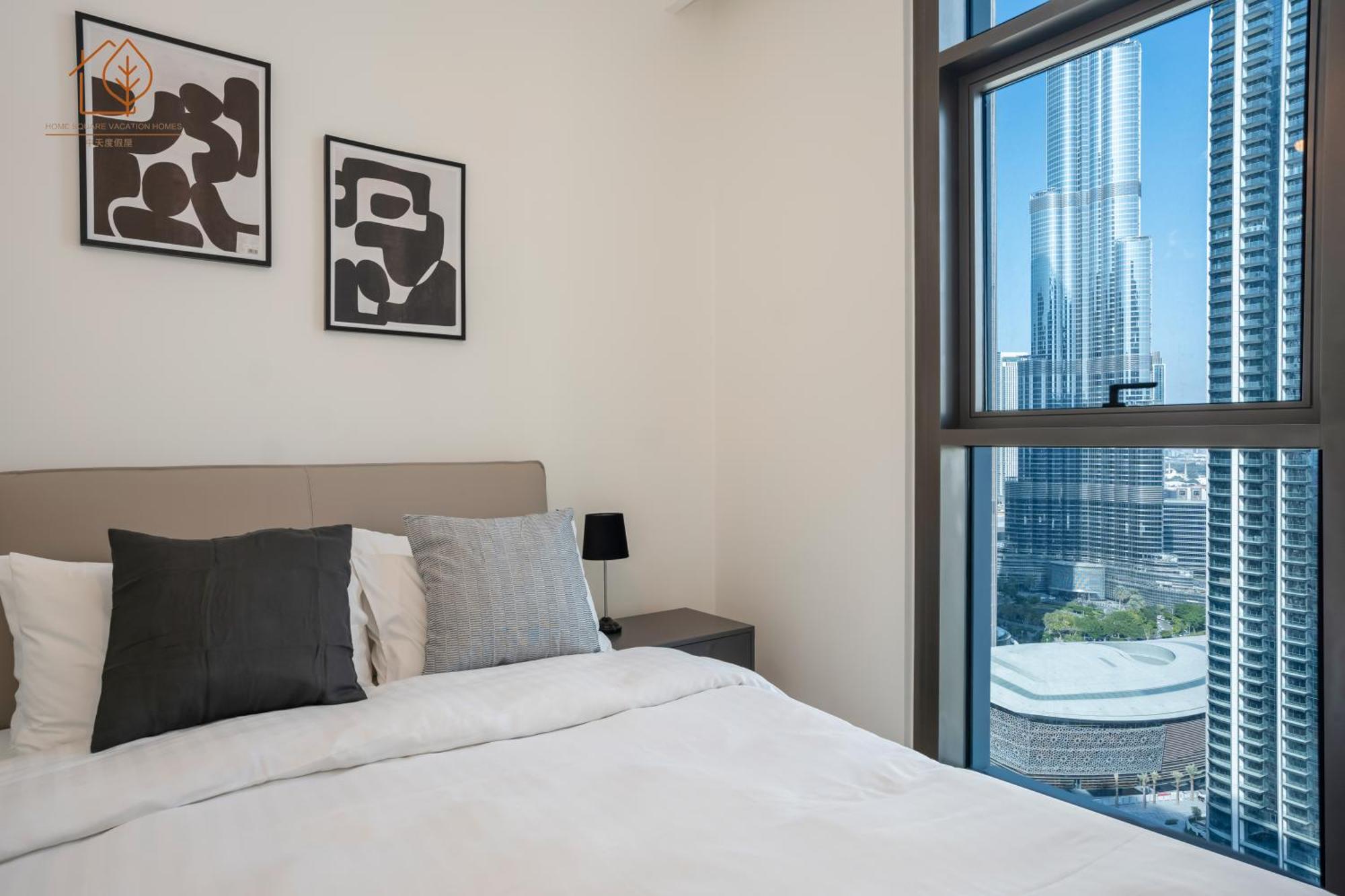 Family From High Floor Burj Khalifa Views 183bc-3 Apartment Dubai