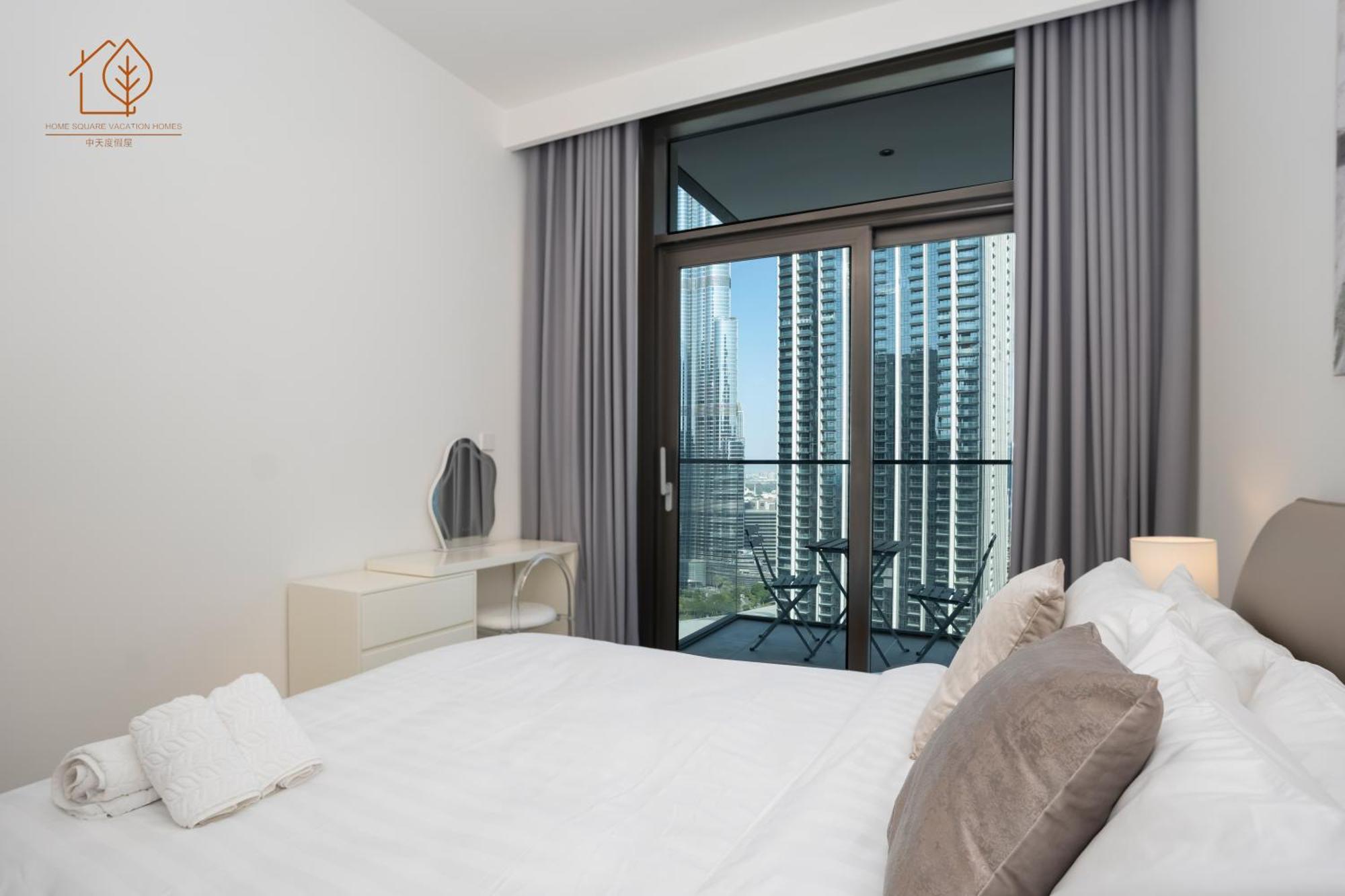 Family From High Floor Burj Khalifa Views 183bc-3 Apartment *