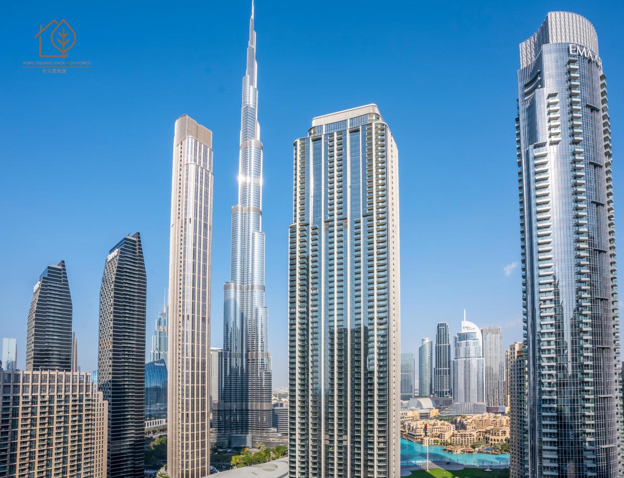 Family From High Floor Burj Khalifa Views 183bc-3 Dubai