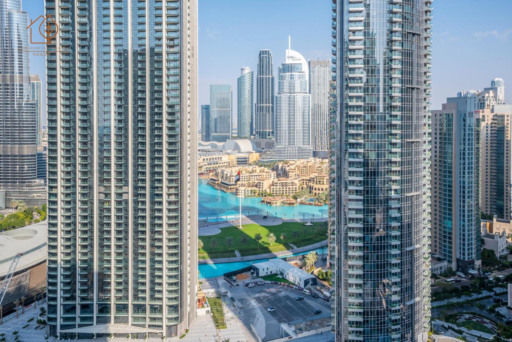 Family From High Floor Burj Khalifa Views 183bc-3 Apartment