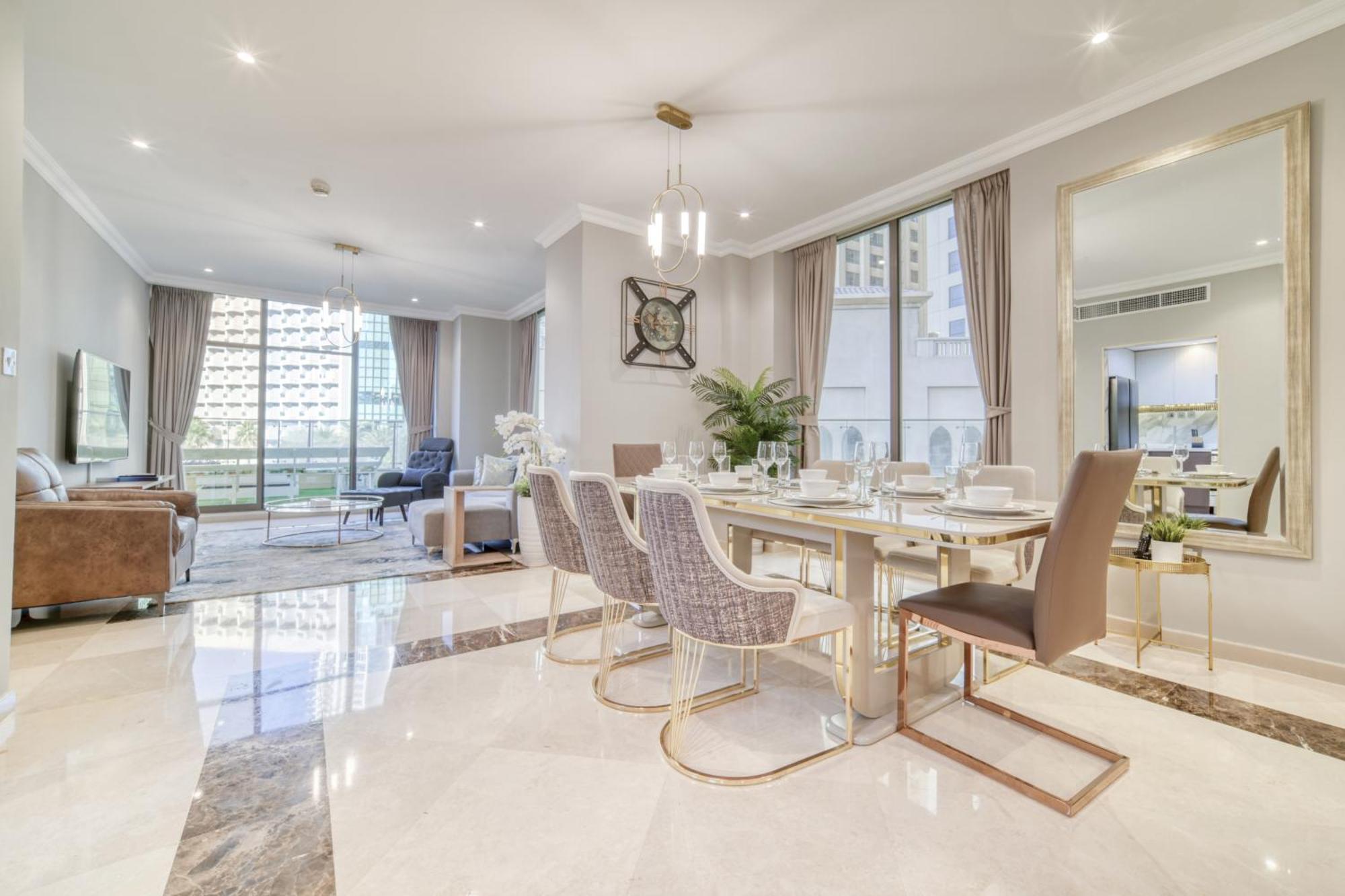New! Sea View Luxurious 4 Bedroom Duplex * Dubai