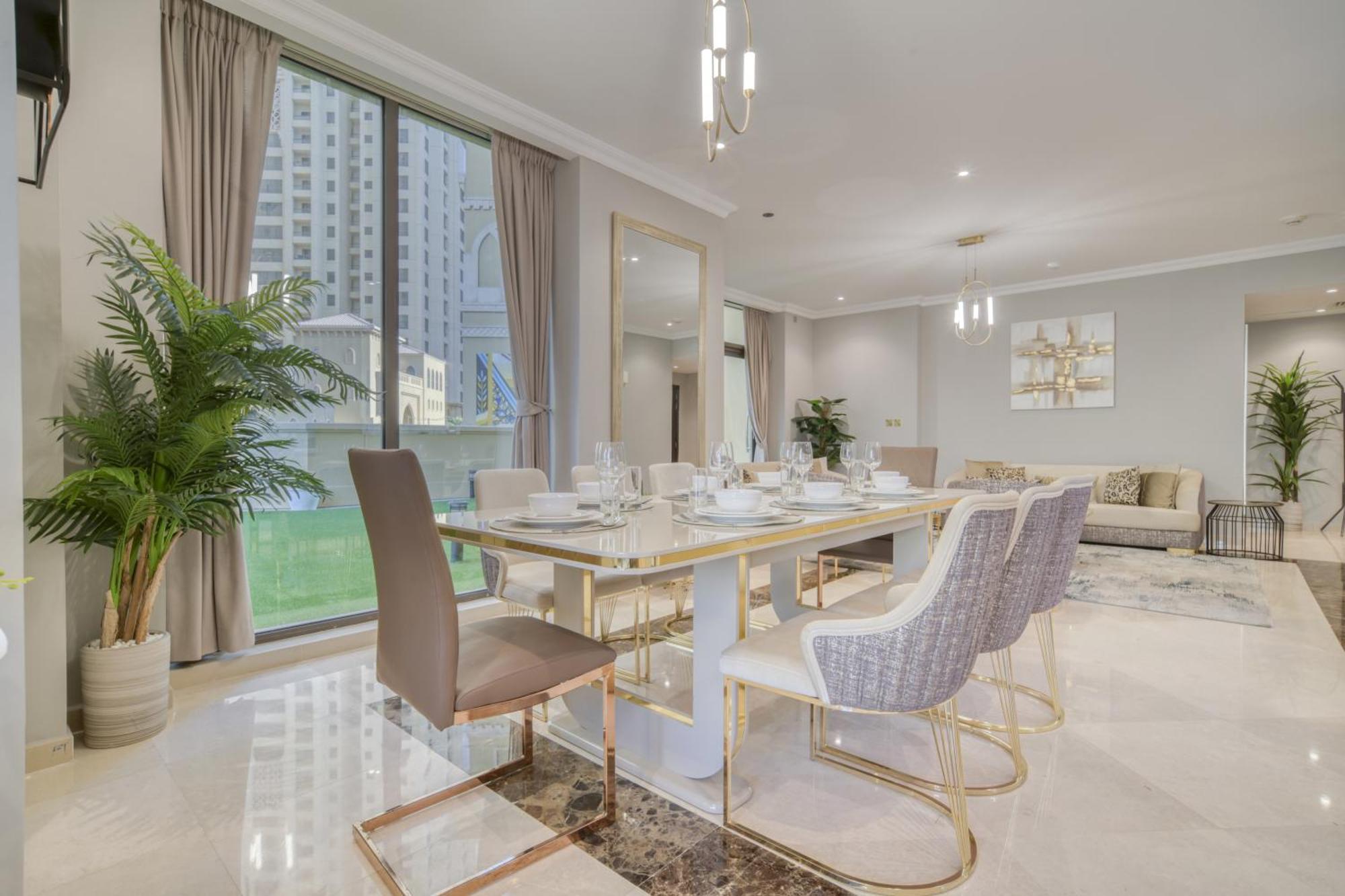 New! Sea View Luxurious 4 Bedroom Duplex Apartment *